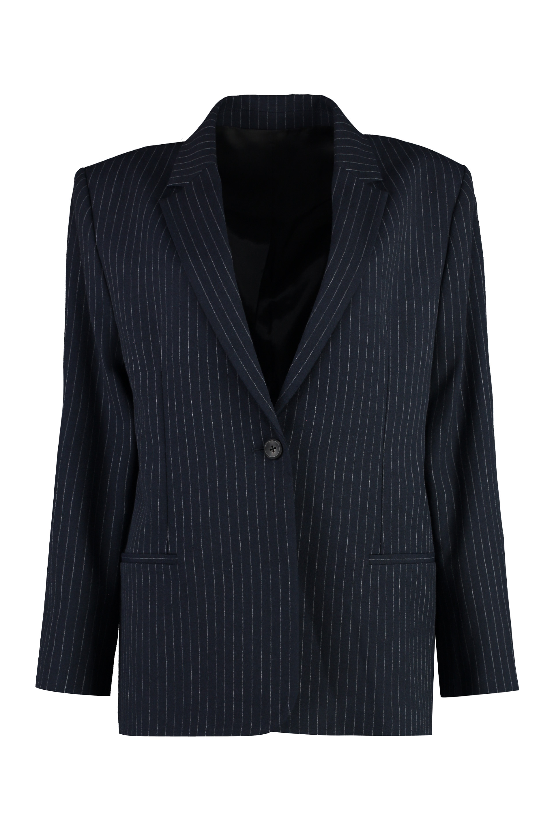 Pinstripe Blazer