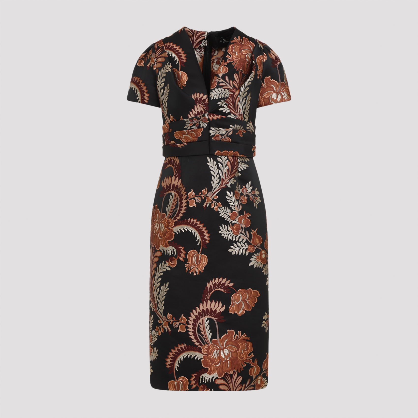 Jacquard Midi Dress