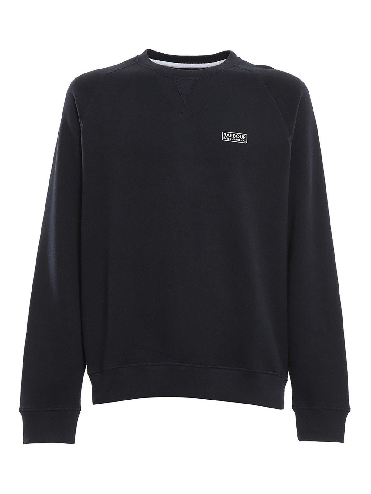 Logo Patch Crewneck Sweatshirt