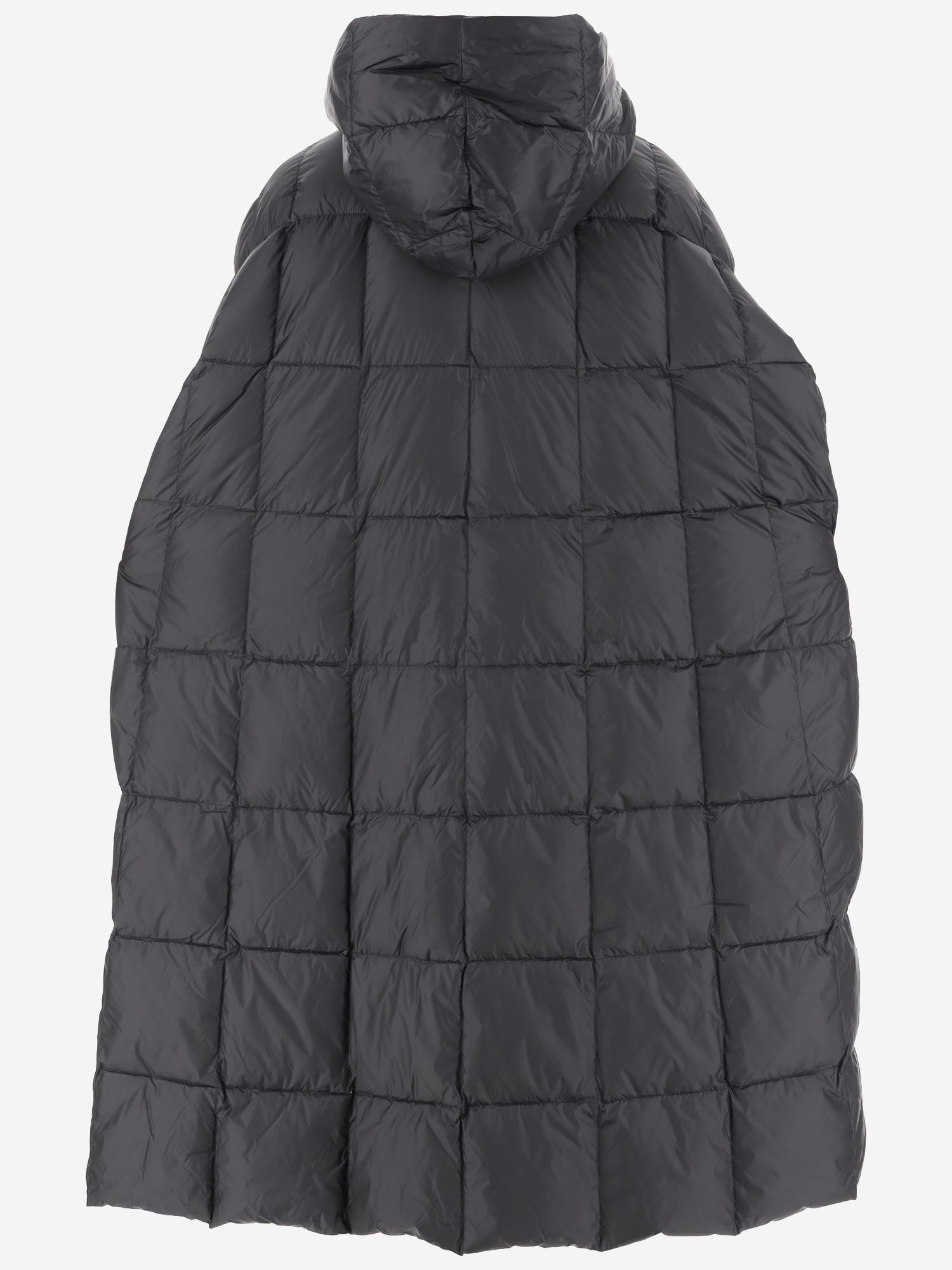 Ienki Ienki Pyramid Leon Long Down Jacket In Black