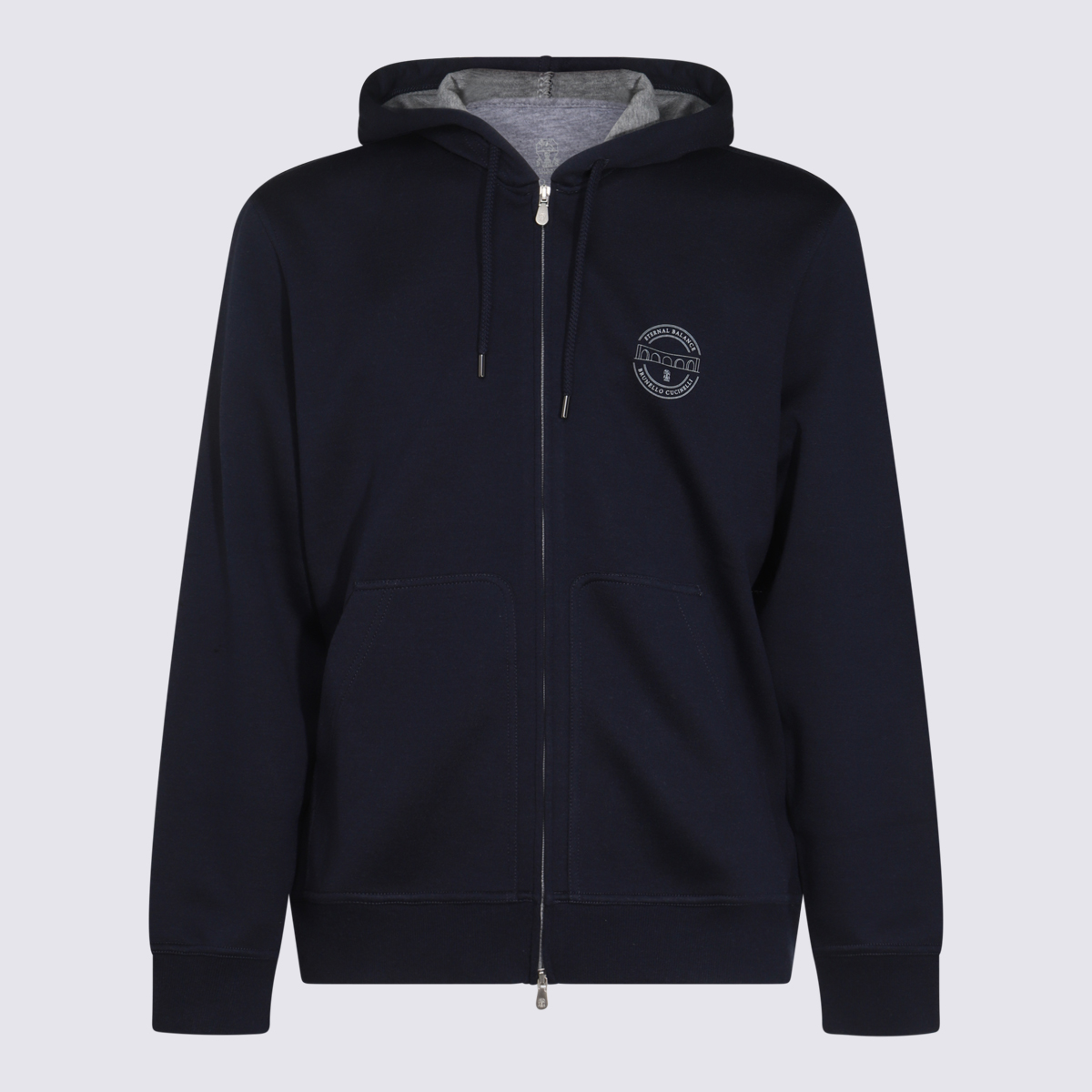 Navy Cotton Sweatshirt