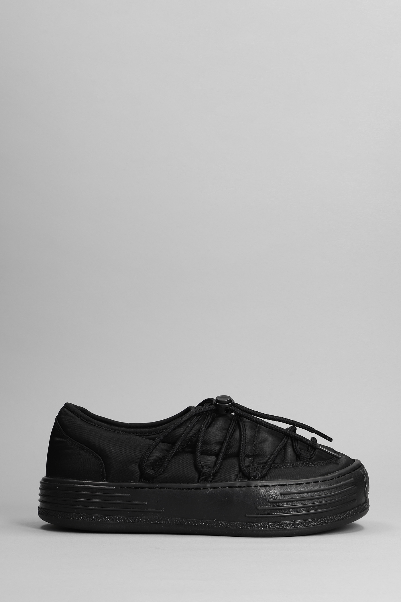 Palm Angels Sneakers In Black Polyester