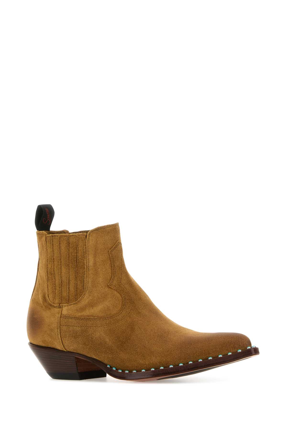 Sonora Stivaletti Hidalgo Mini In Pelle Scamosciata Cammello Donna In Camel