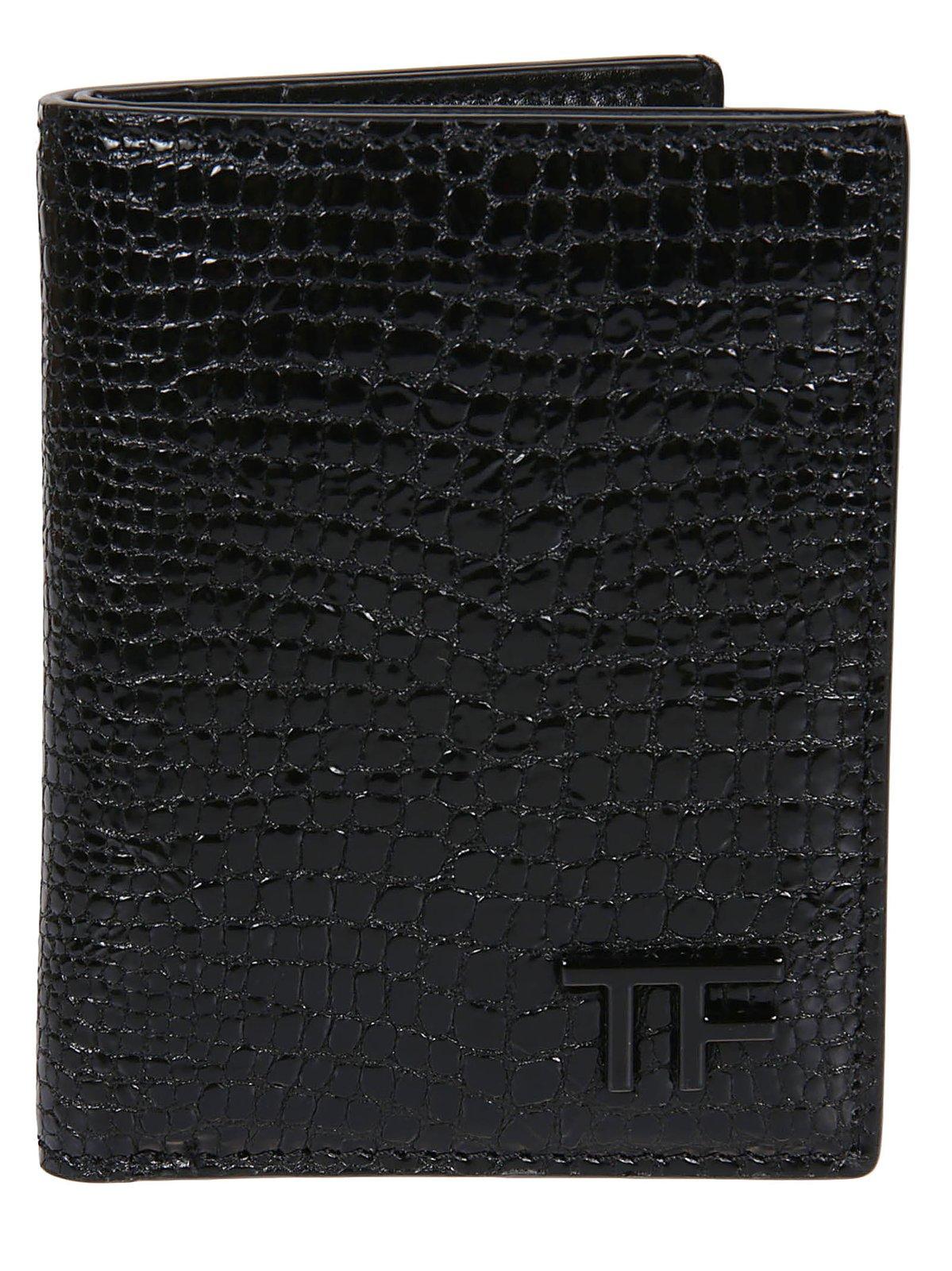 Tf Plaque Bi-fold Wallet