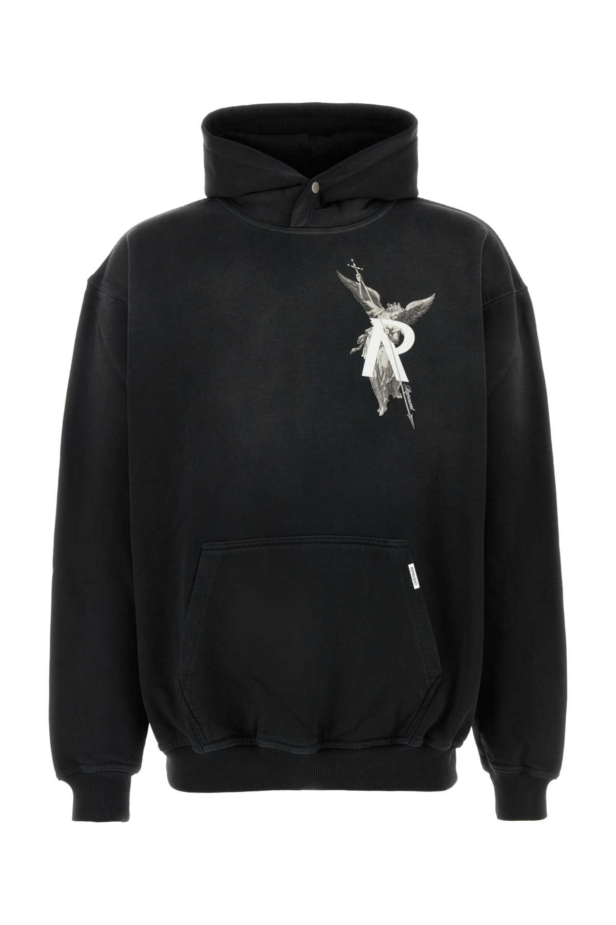 Black Cotton Archangel Sweatshirt