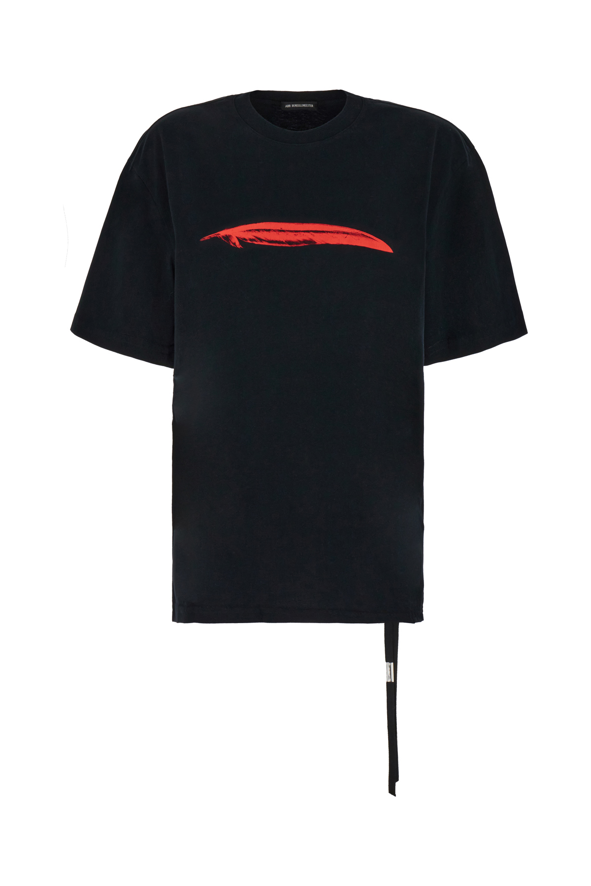 Black Cotton Oversize T-shirt