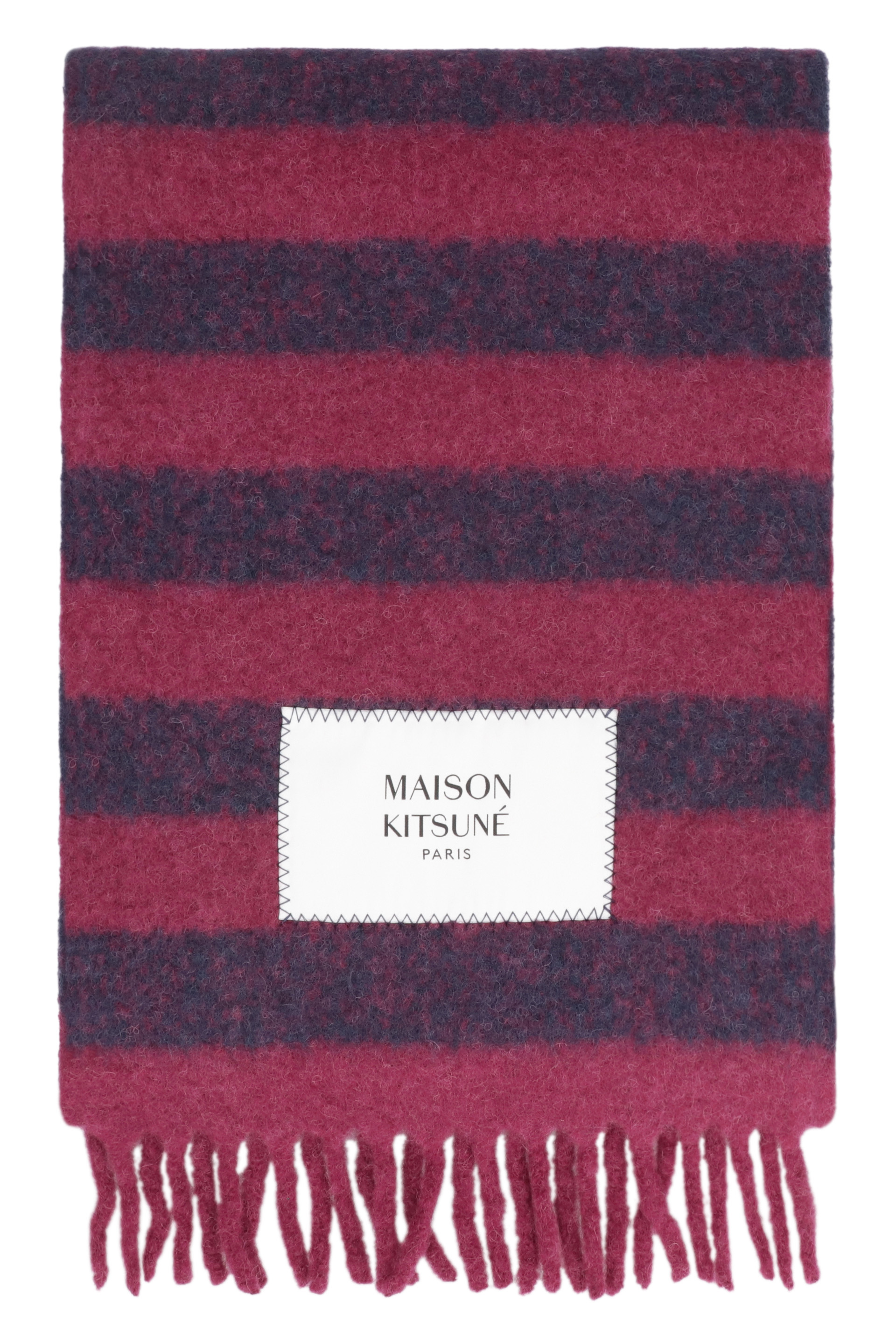 Maison Kitsuné Alpaca-wool Scarf