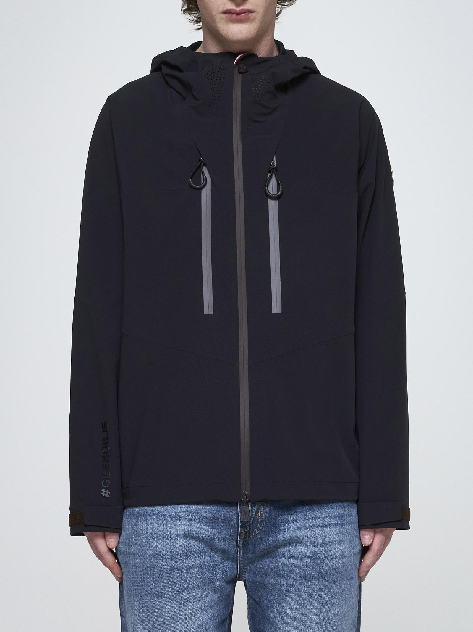 Shop Moncler Orden Nylon Hooded Jacket In Nero