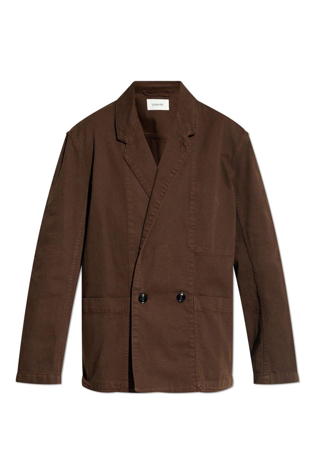 Double-breasted Workwear Blazer