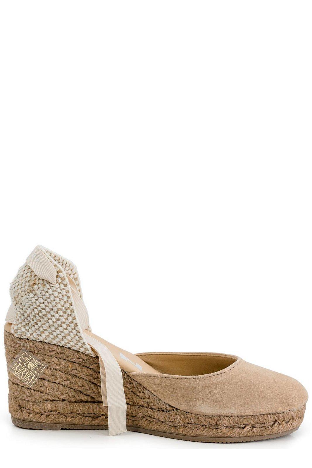 Hamptons Ankle Strap Wedge Espadrilles