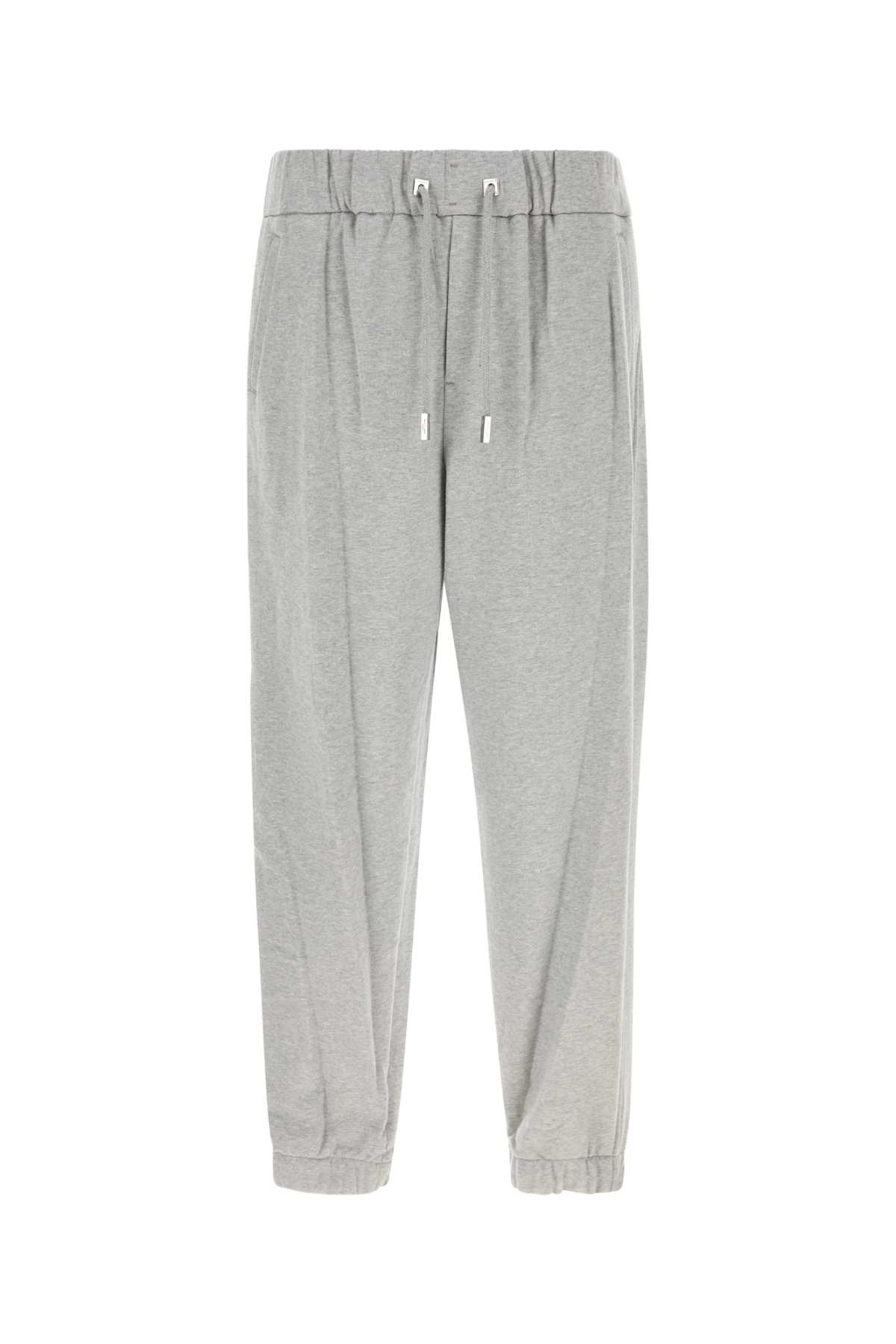 Grey Cotton Joggers