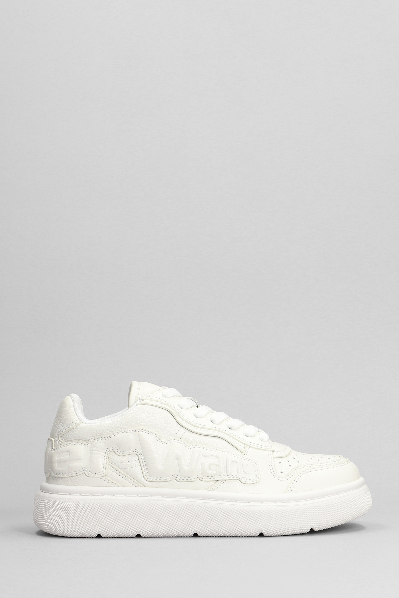 Puff Logo Lace-up Sneakers