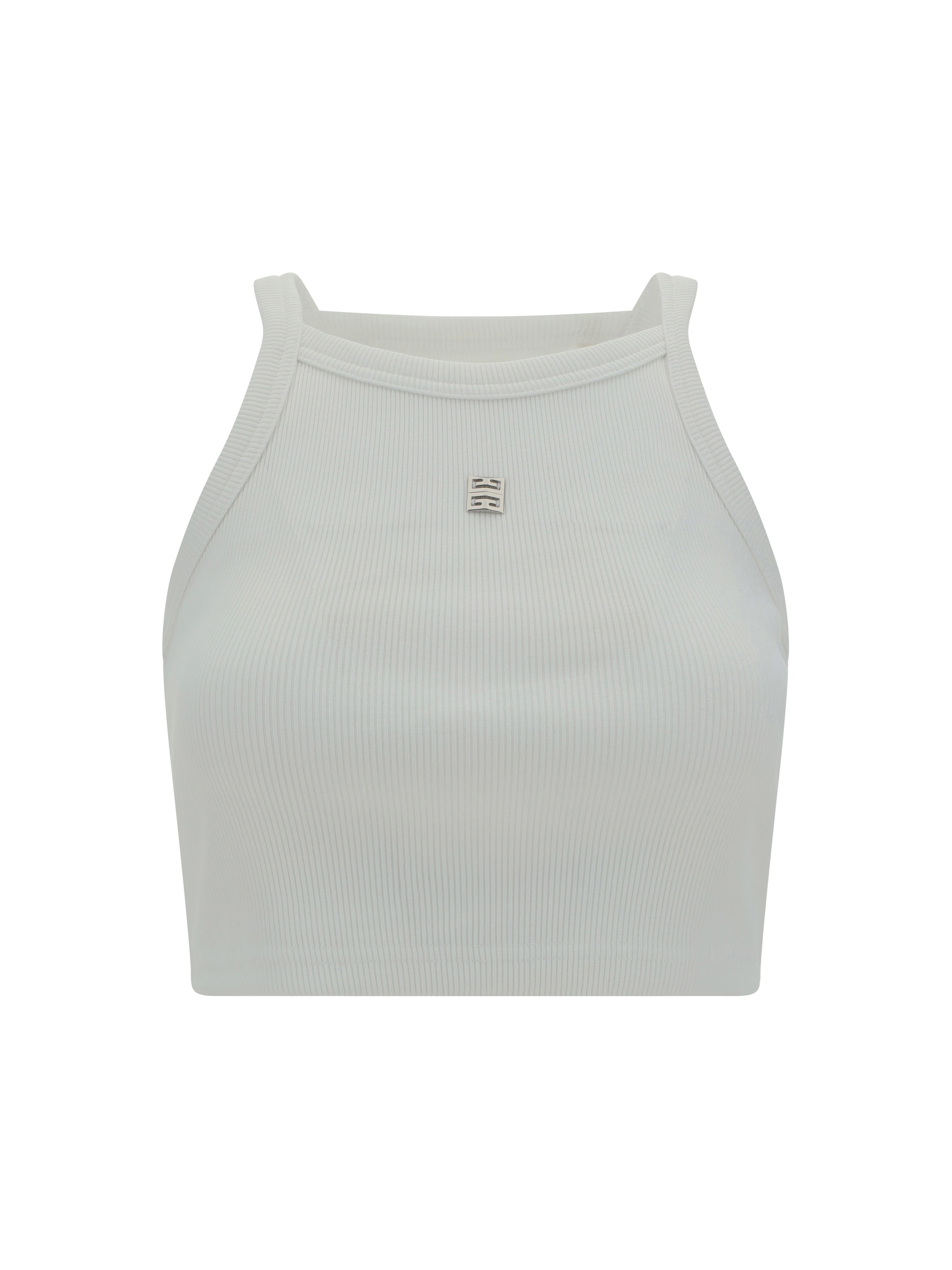 4g Plaque Cropped Tank Top