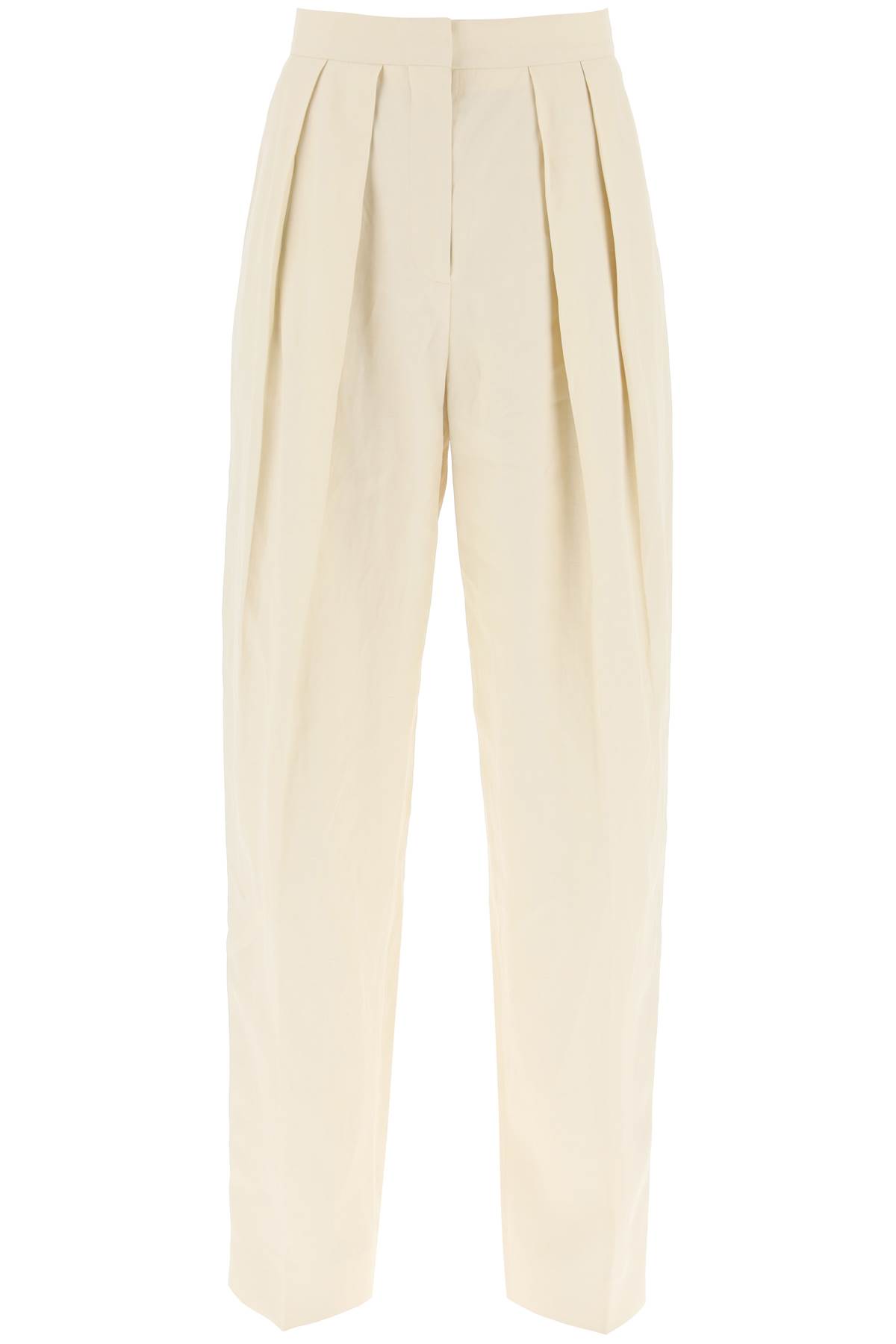 Viscose Blend Wide-leg Pant