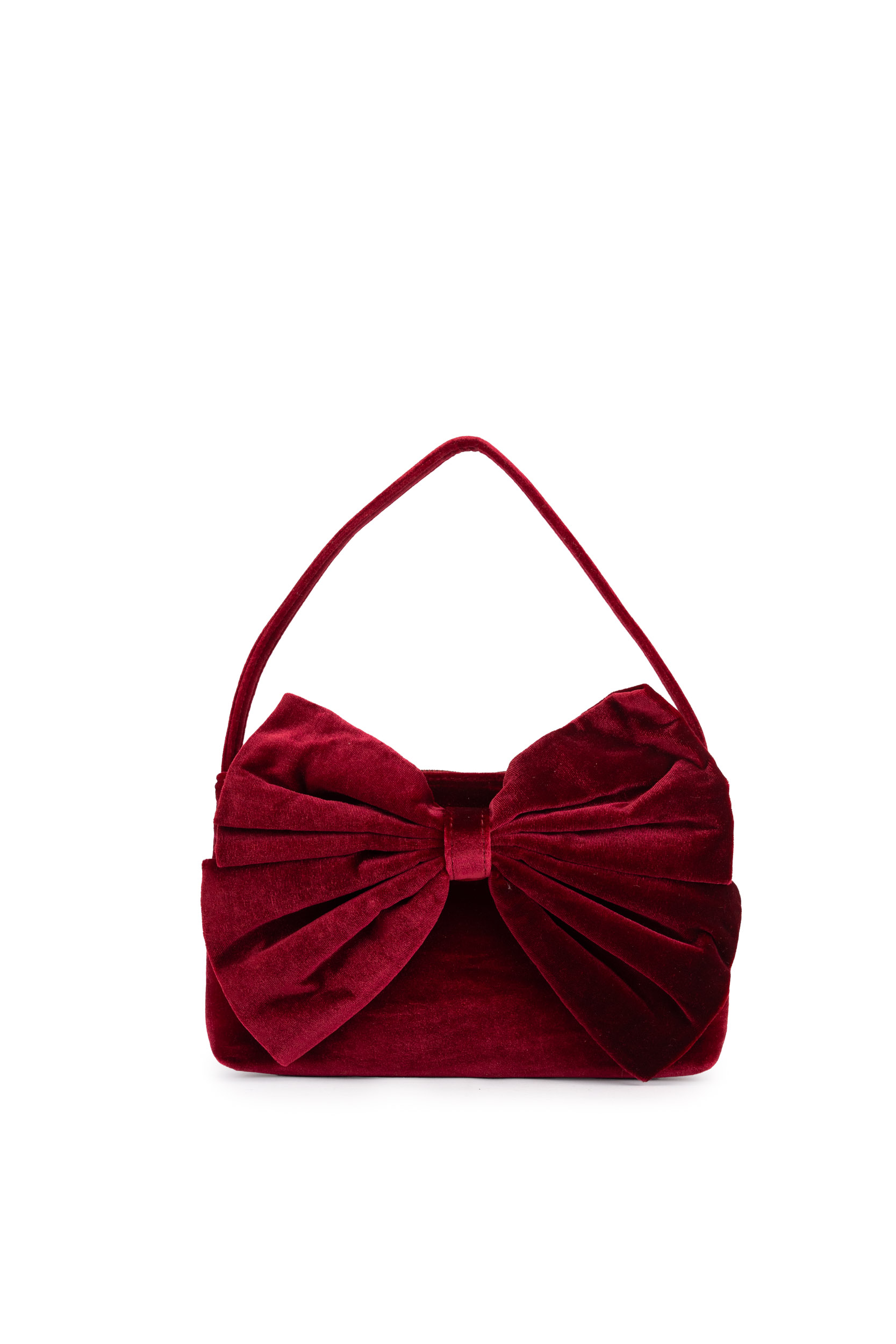 Nana Velvet Bag With Bow