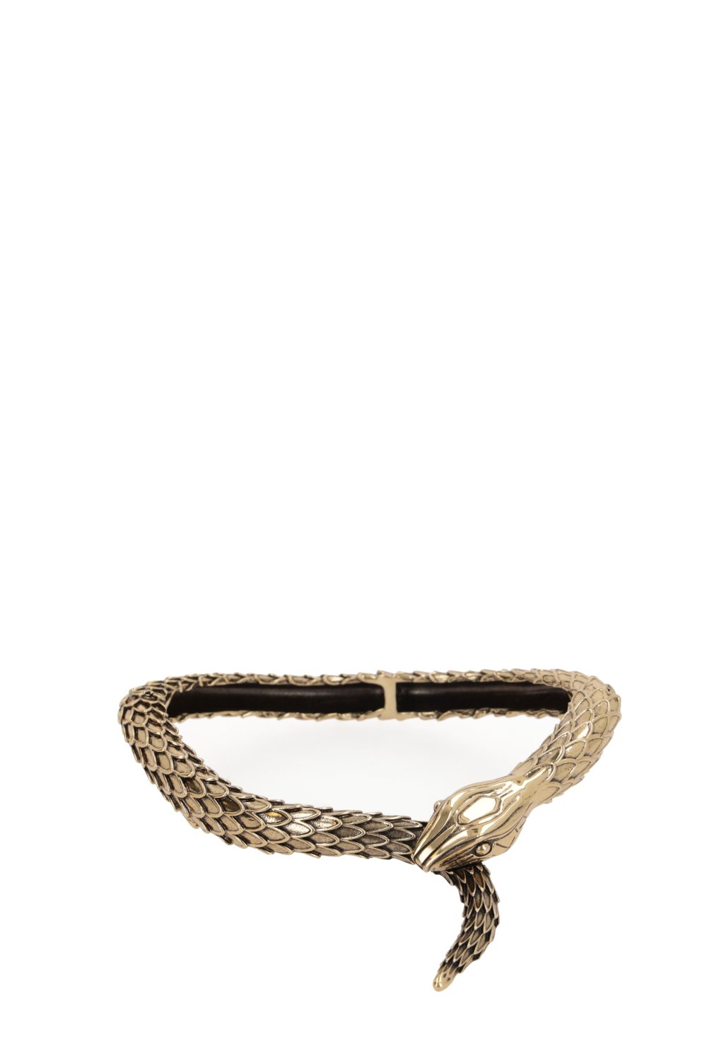 Chloé Gold Metal Chloã Snake Necklace