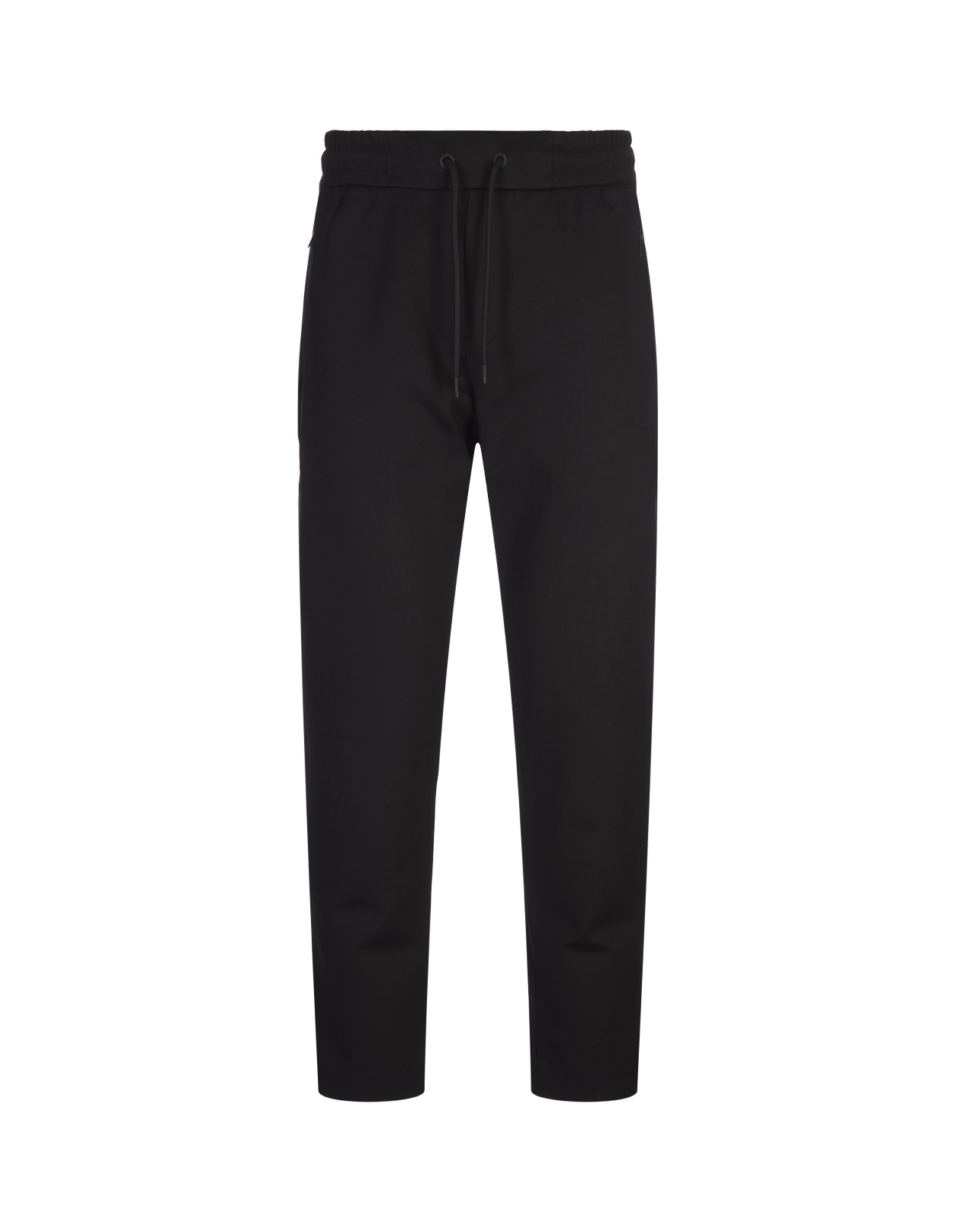 Black Tapered Joggers