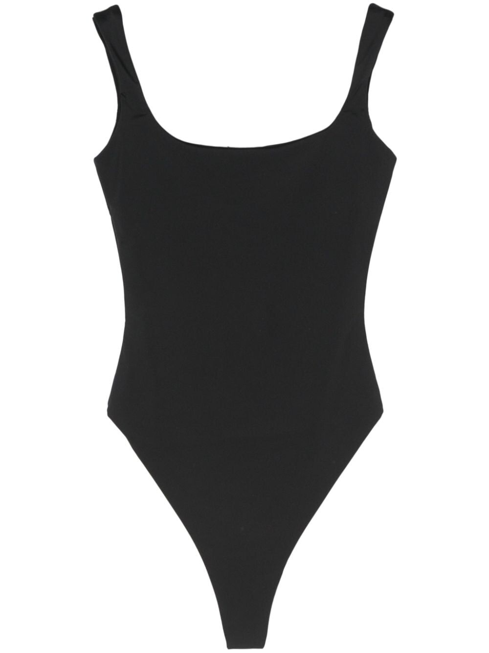 Square Neck Bodysuit - Nylon Spandex