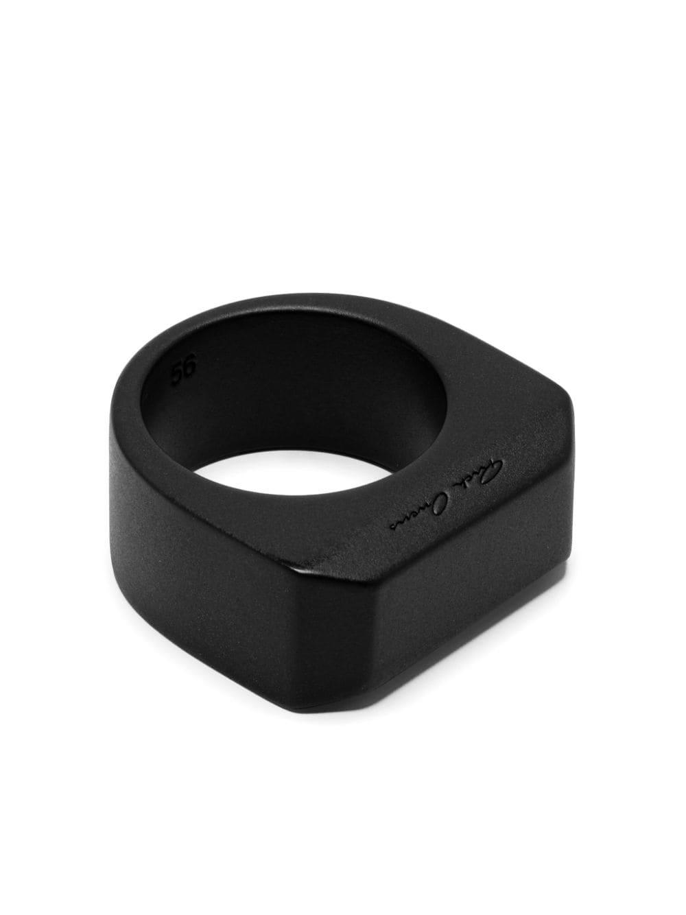 Matte Bevelled Ring