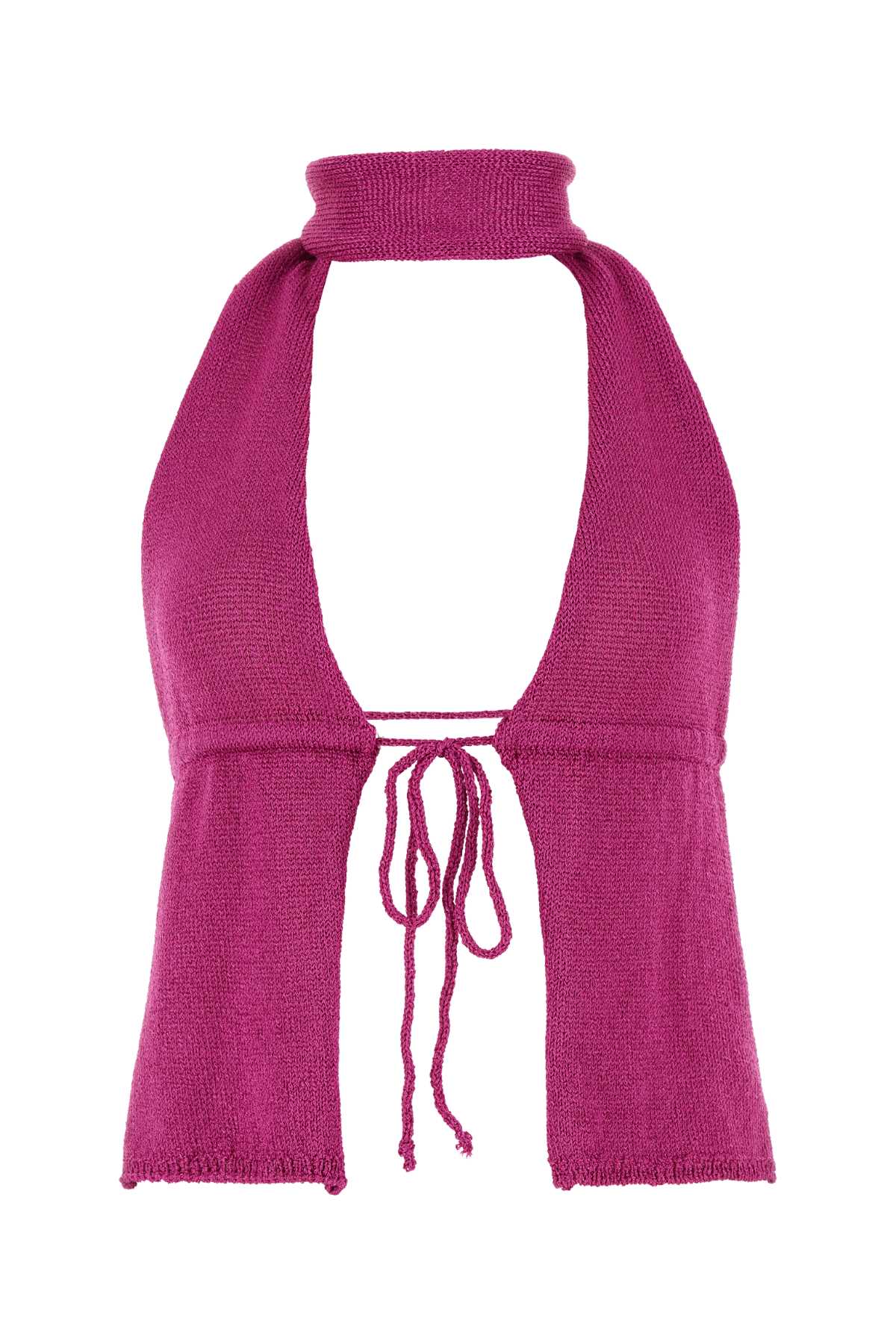 Fuchsia Nylon Brillo Top