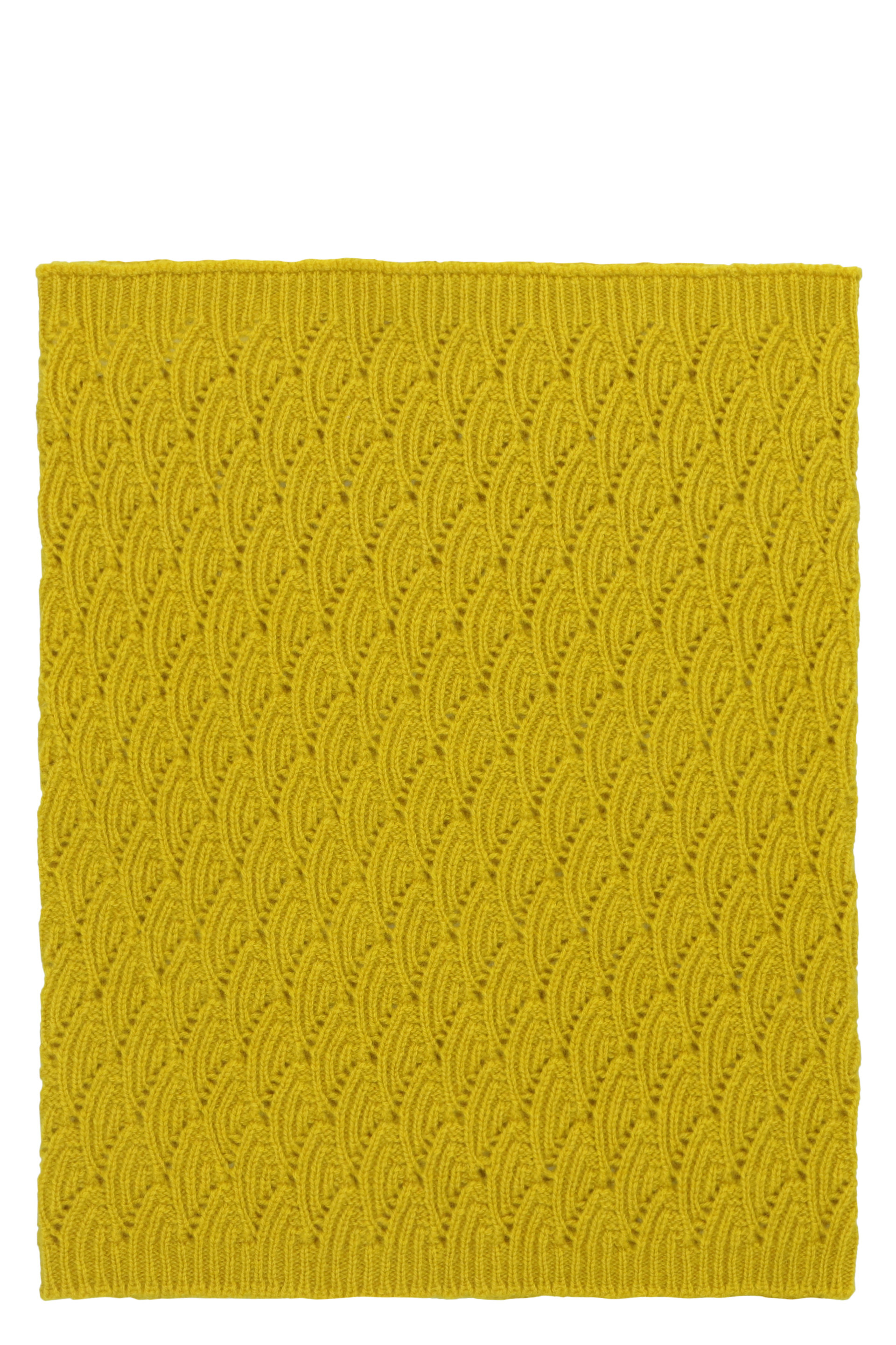 Malo Cashmere Scarf In Mustard