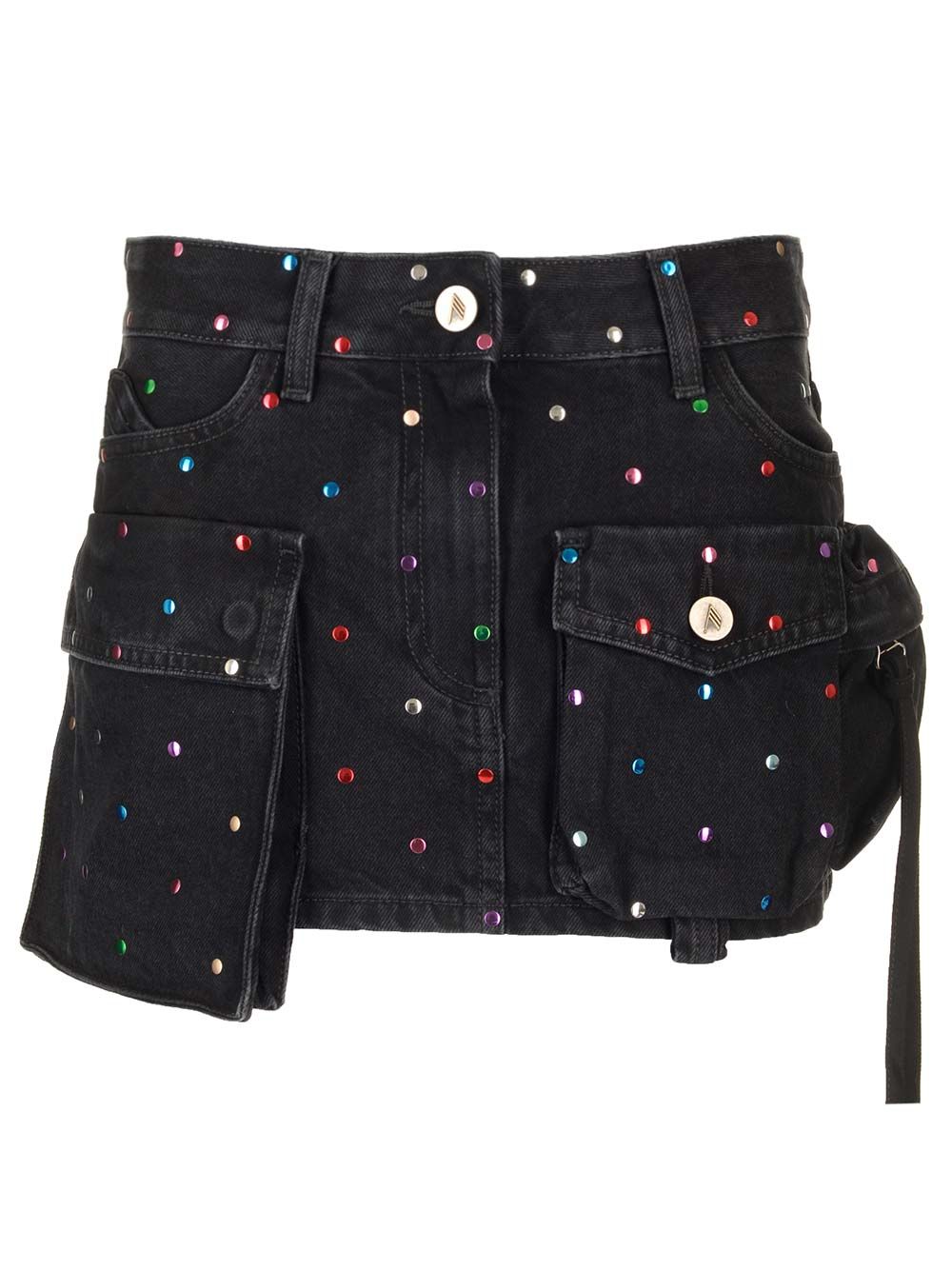 fay Multi-pocket Mini Skirt