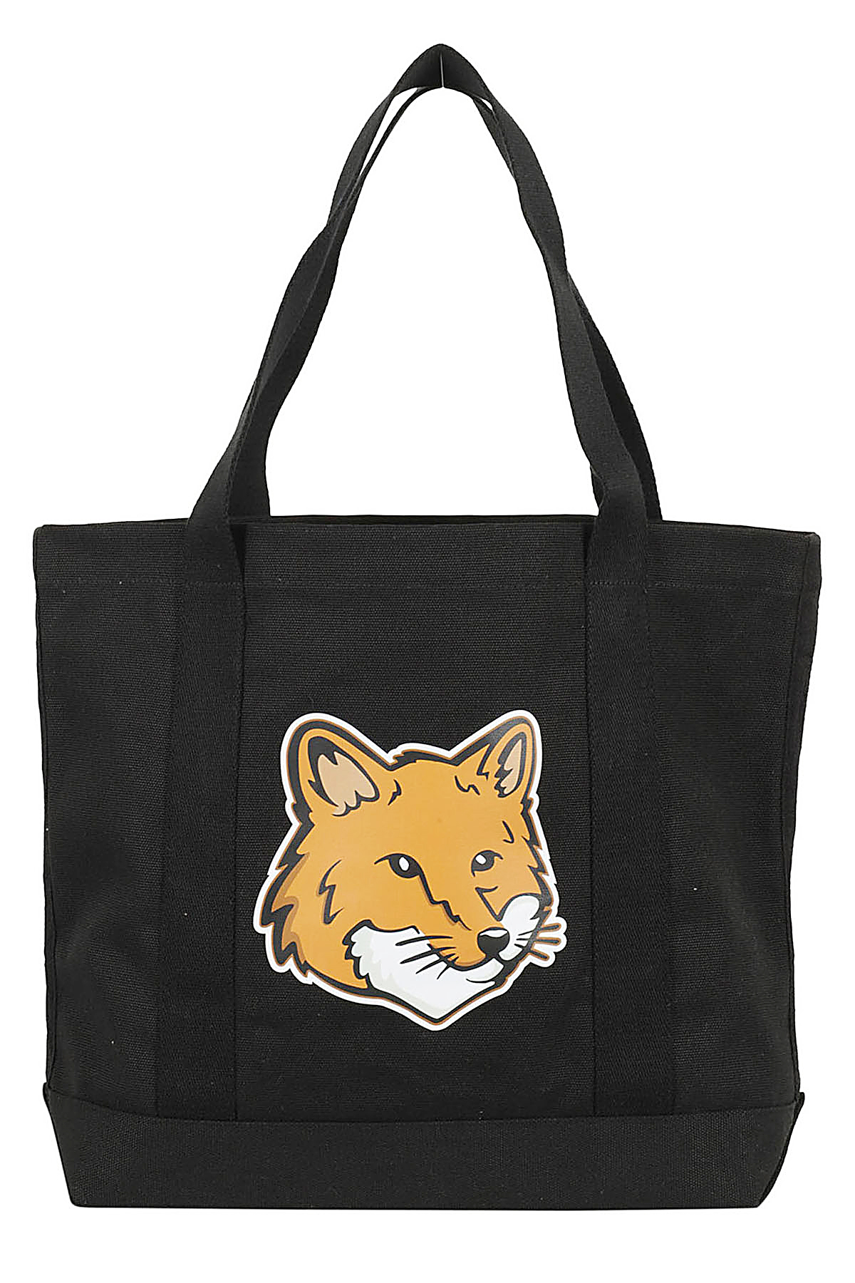 Maison Kitsuné Fox Head Tote Bag