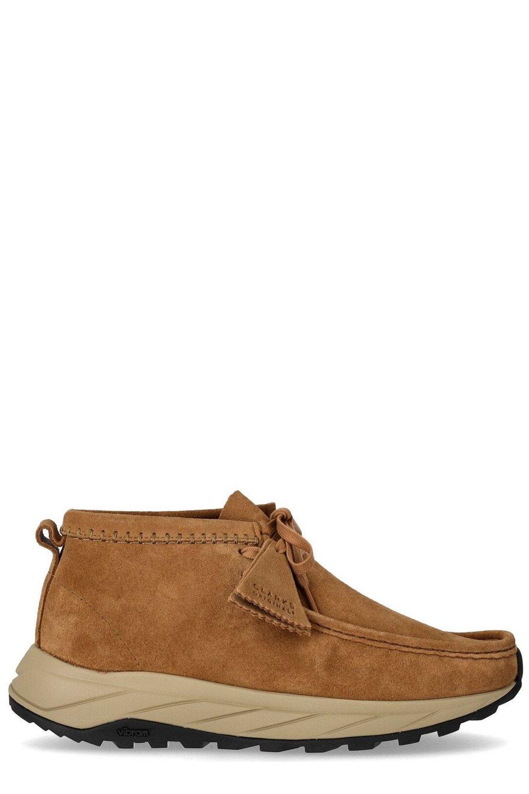 Wallabee Lace-up Ankle Boots