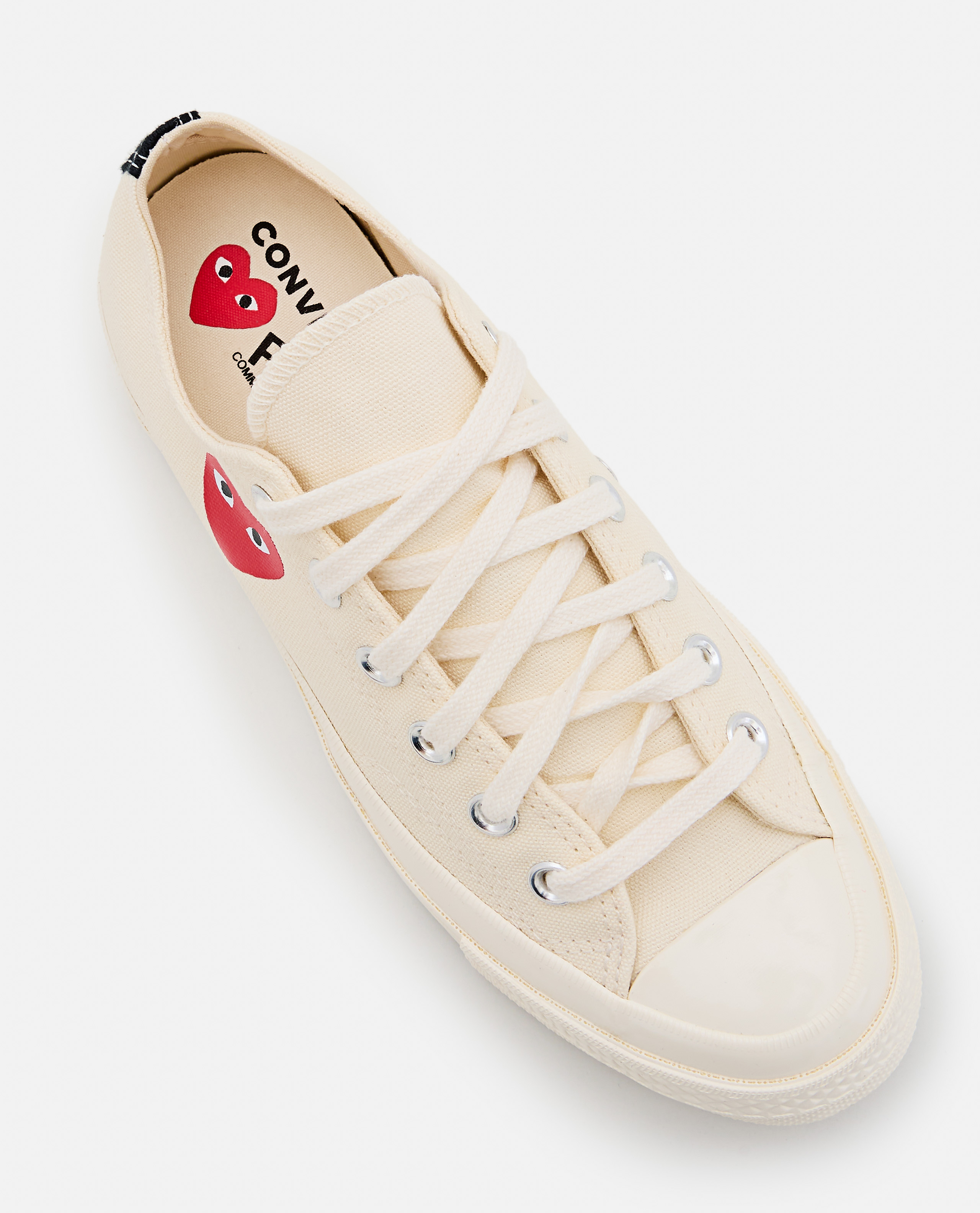 Shop Comme Des Garçons Play Play Converse Low Sneakers