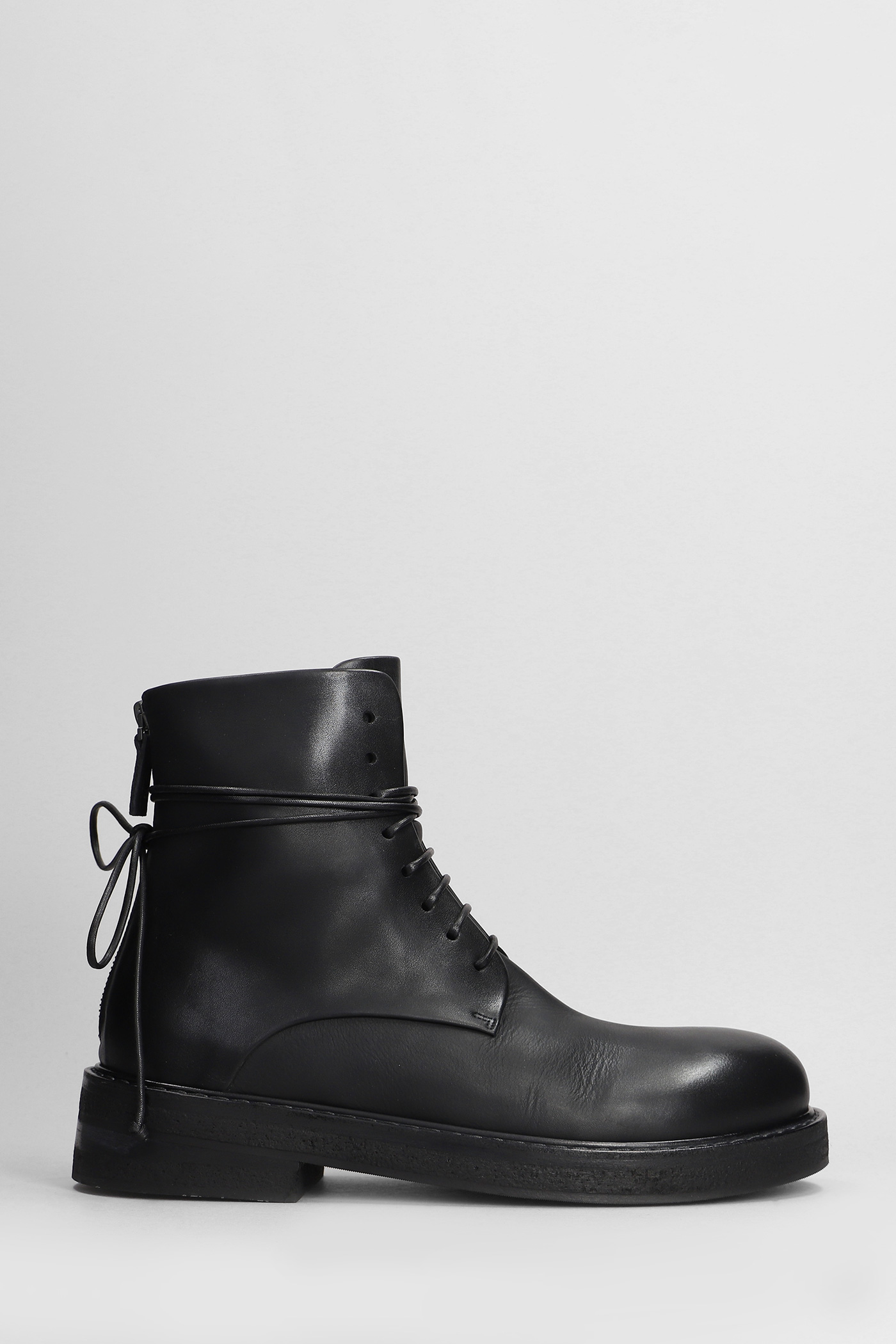 Parrucca Ankle Boots In Black Leather