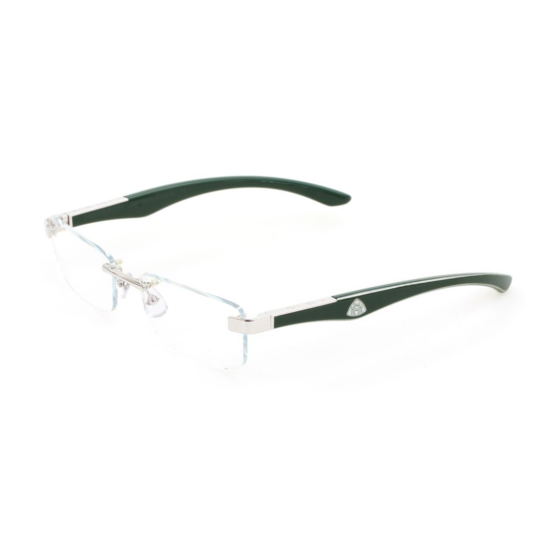 Maybach Eyewear The Artist Iiigrey Vavona In Dark Irish Green Piano/si