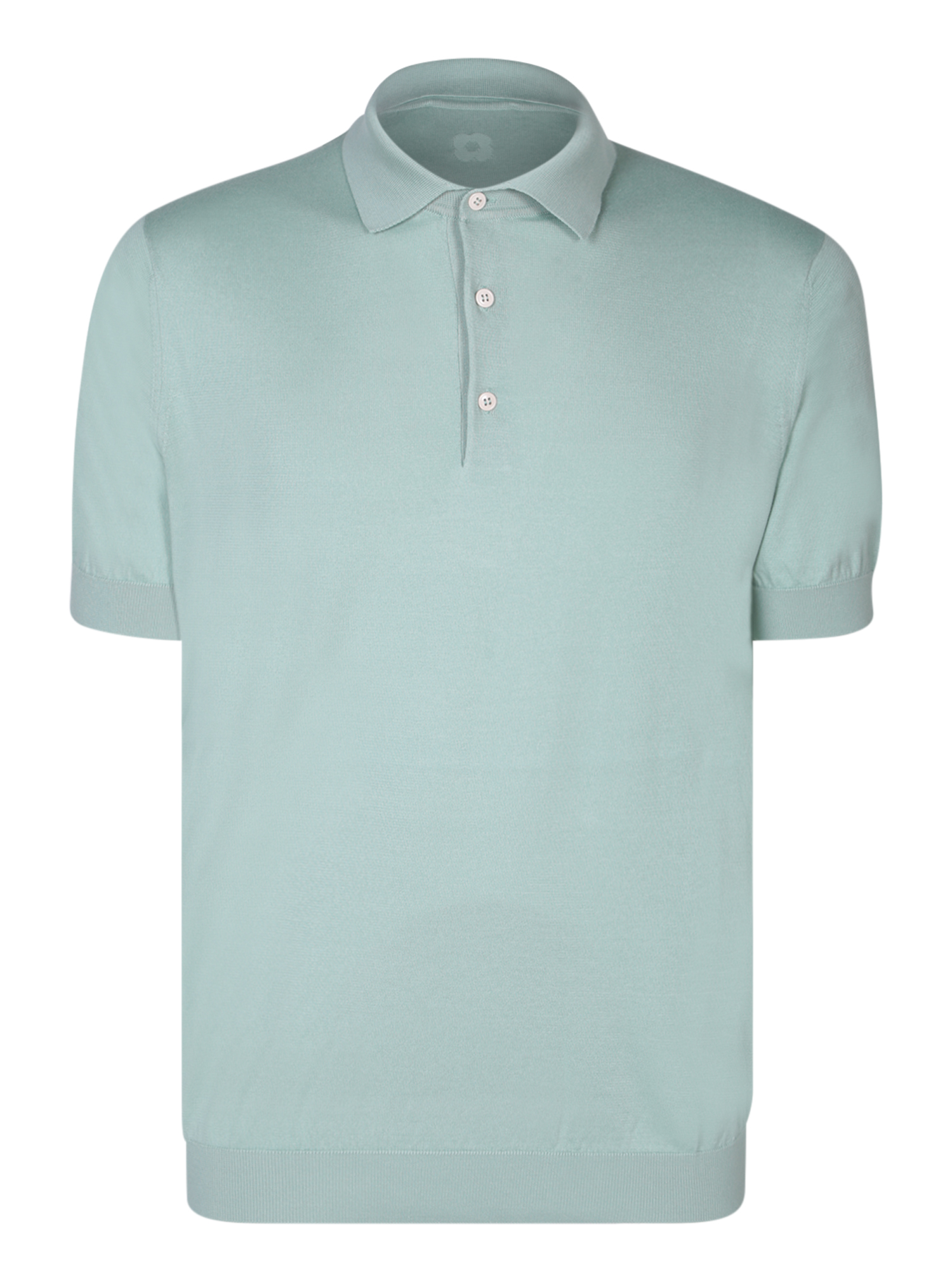 Jersey Sage Green Polo Shirt