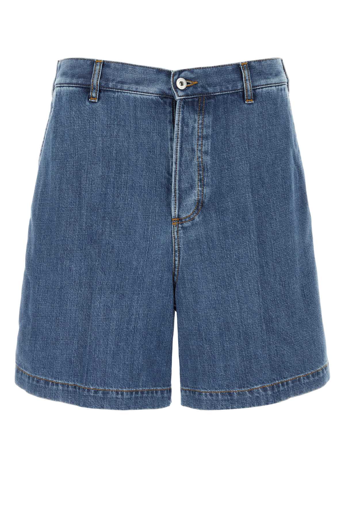 Denim Bermuda Shorts