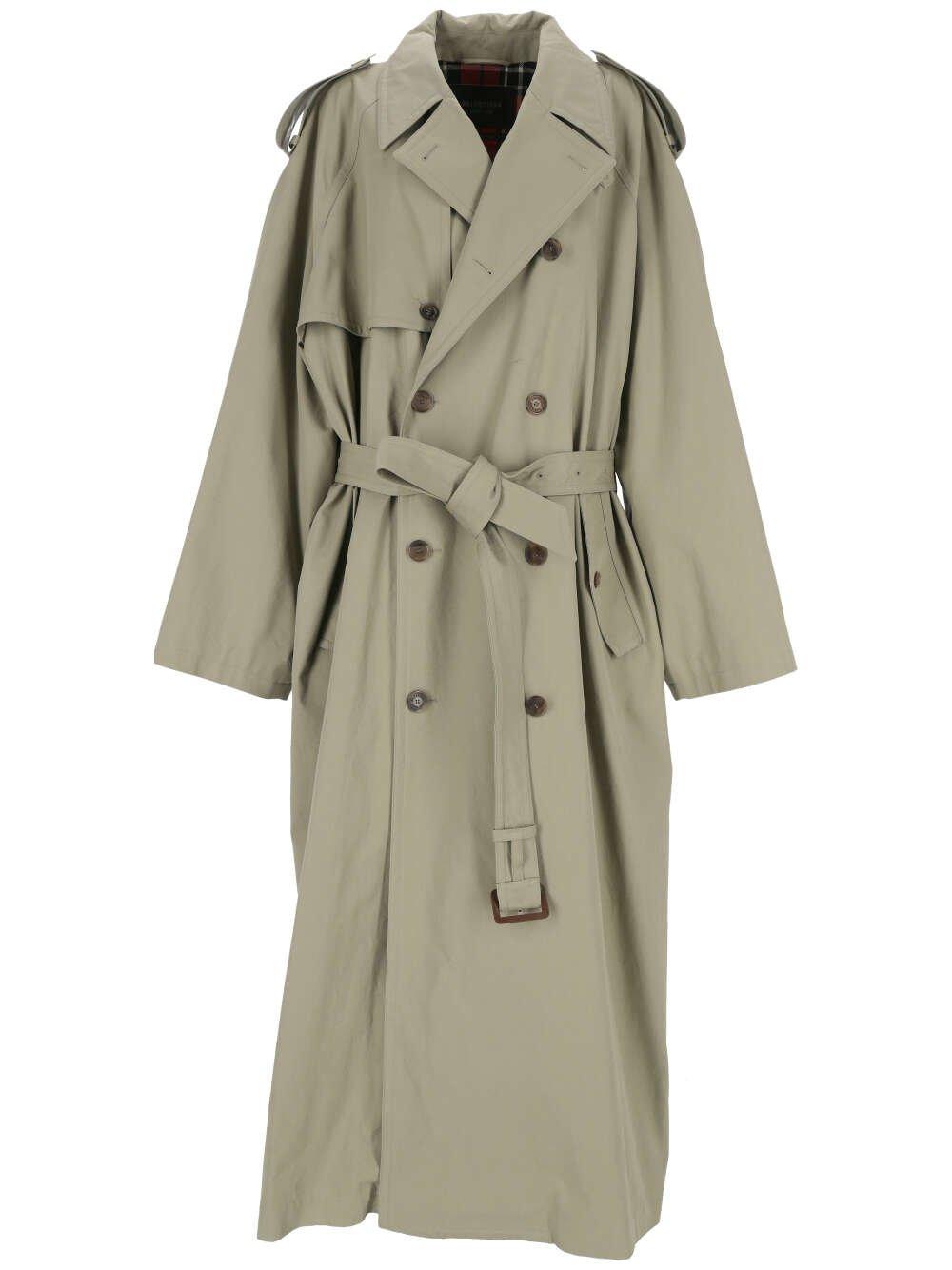 Cotton Trench Coat