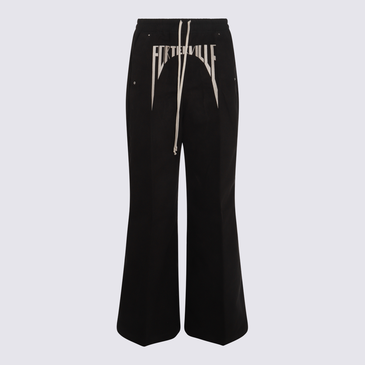 Black Cotton Pants