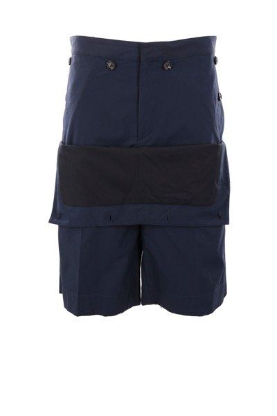 Panelled Oversized Shorts