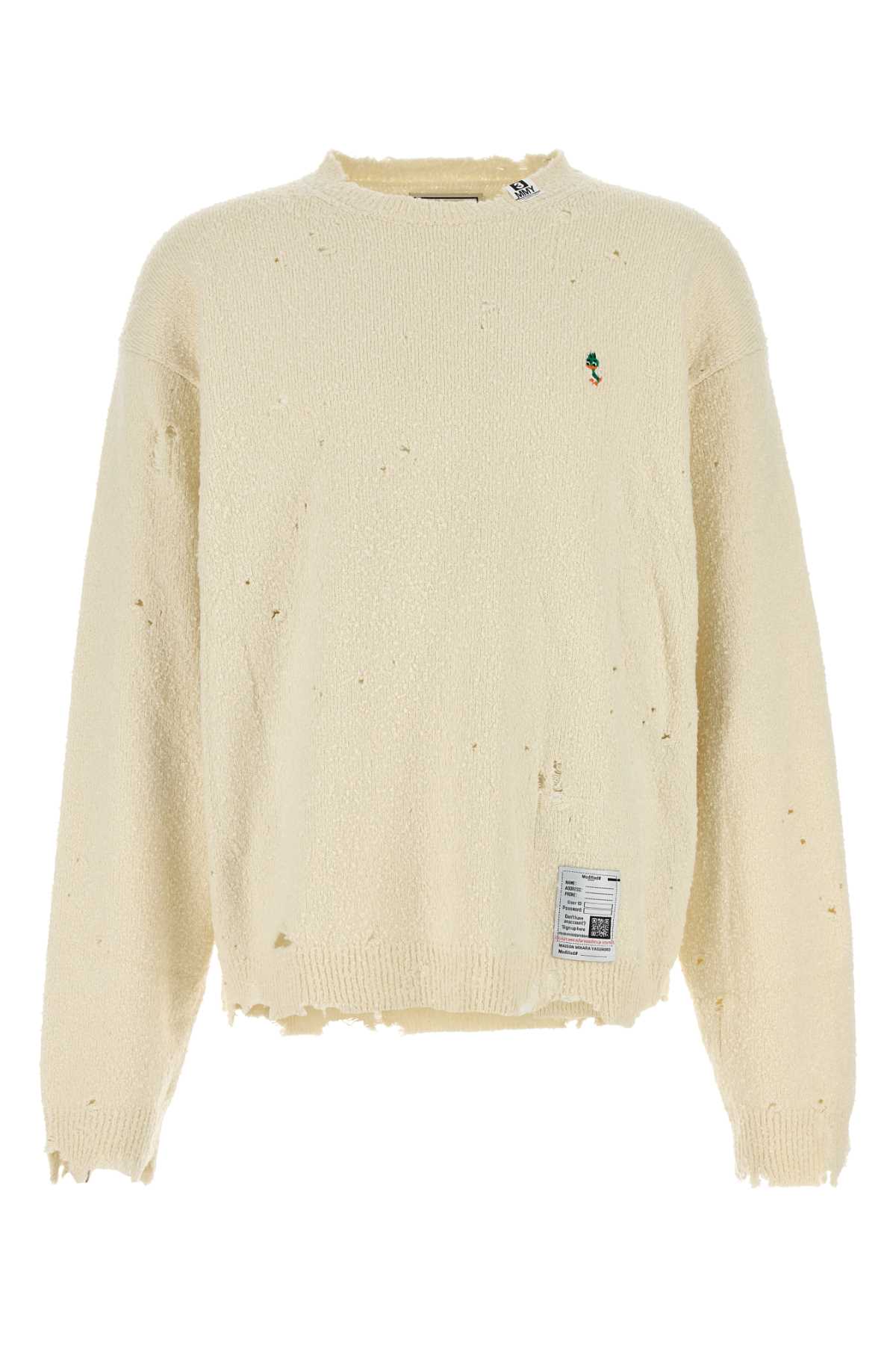 Cream Cotton Sweater