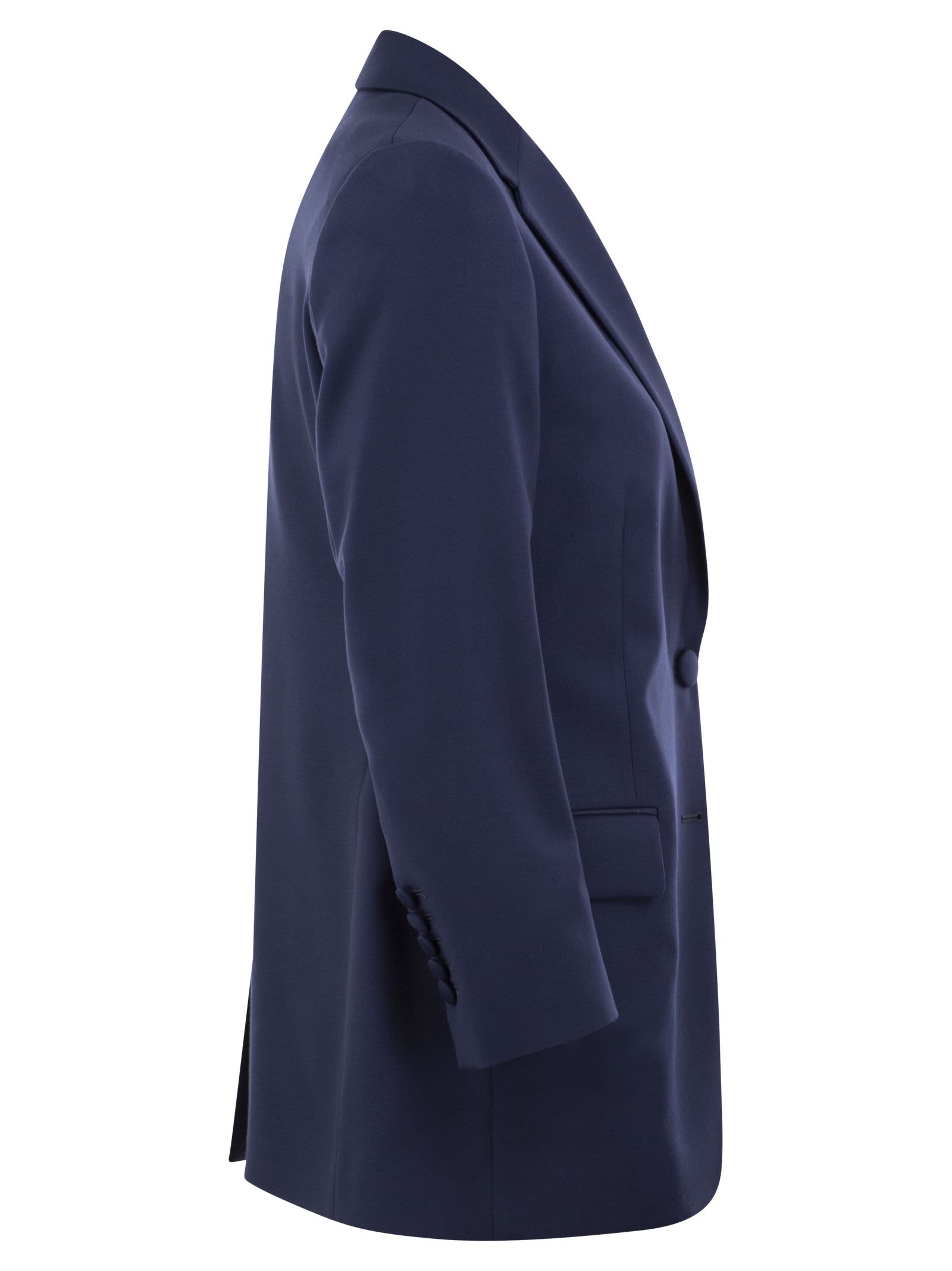 Saulina Milano Antonia - Single-breasted Jacket In Blue