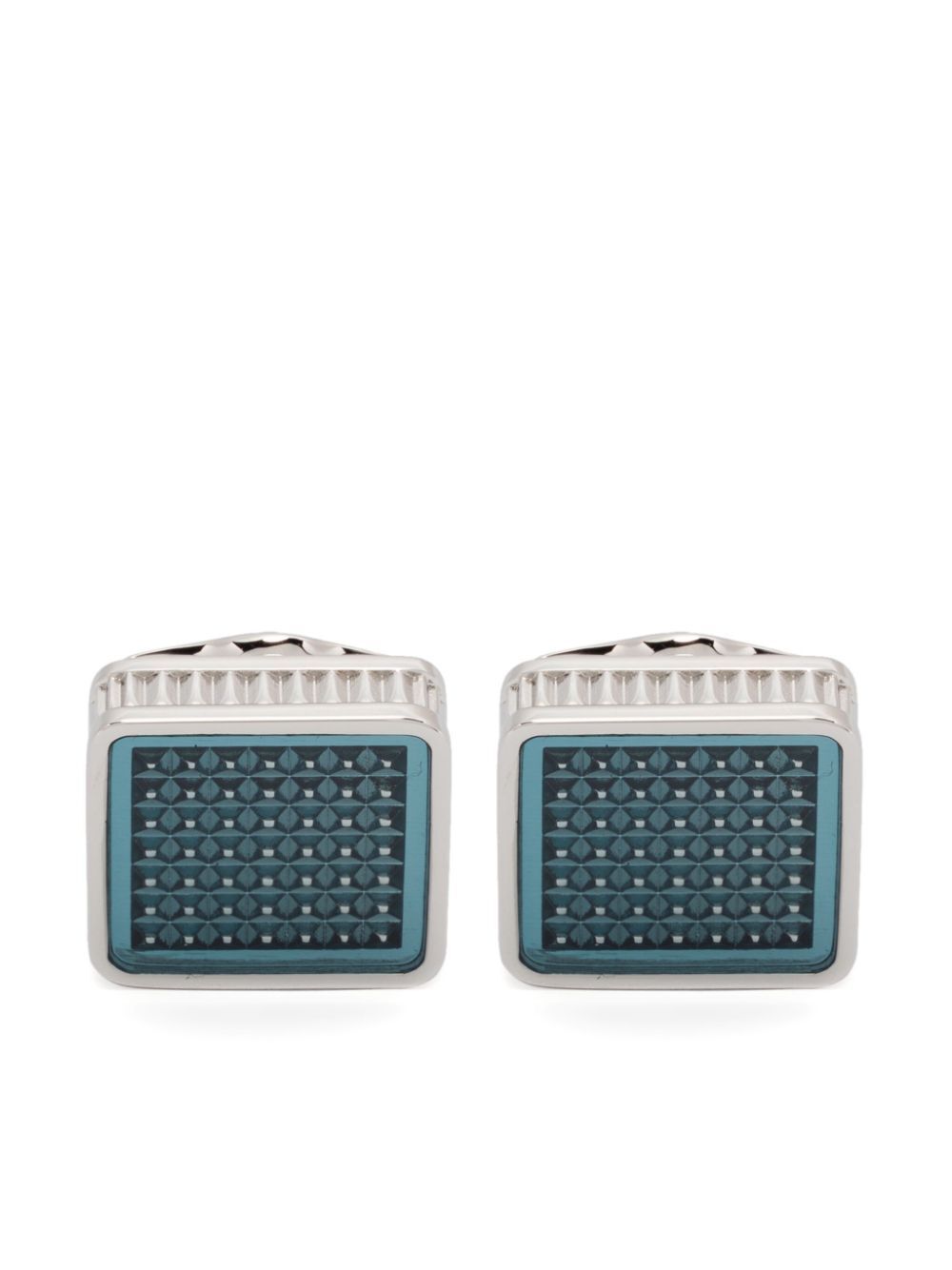 Cufflinks Squared Palladium Polished