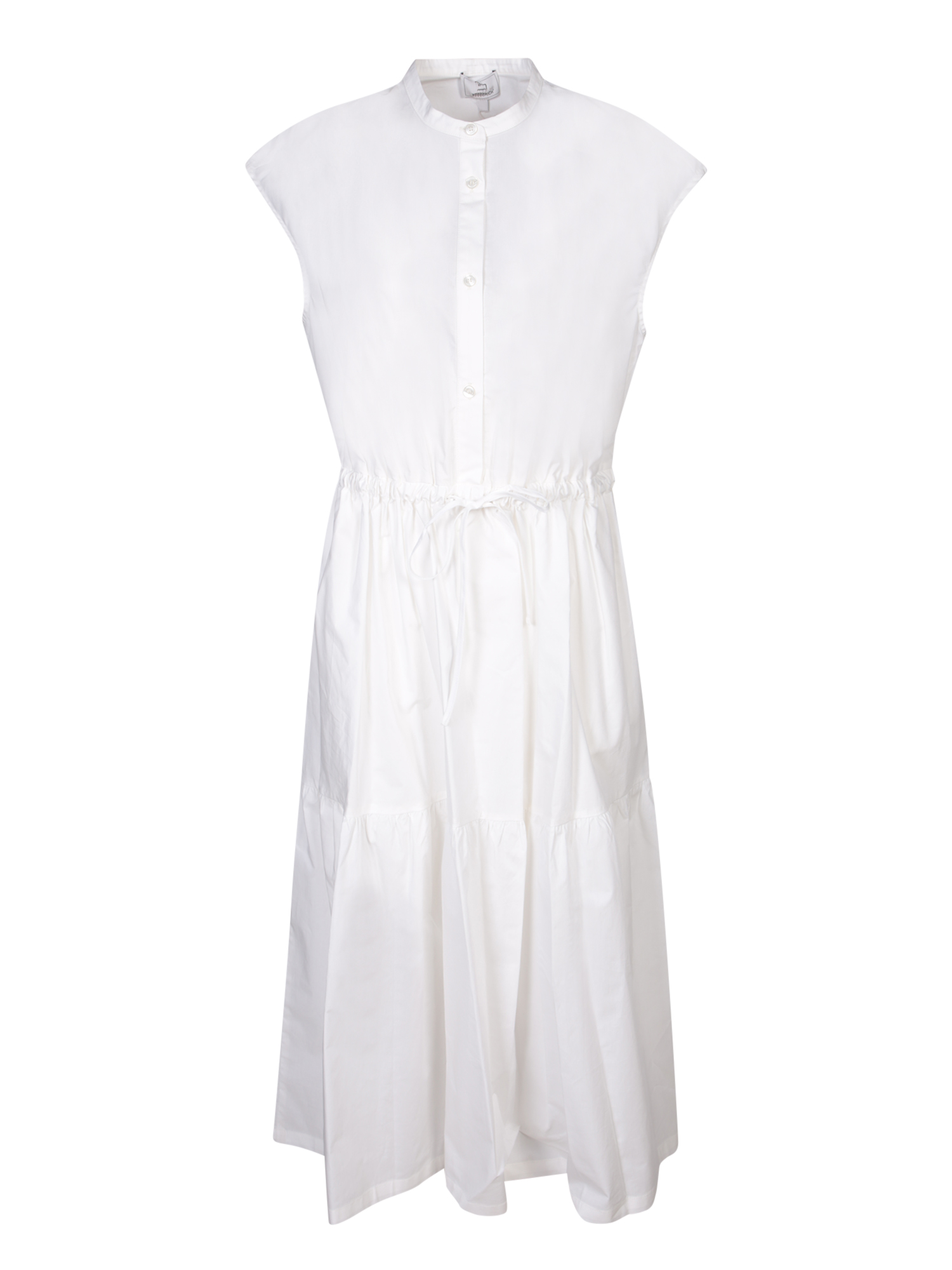 White Midi Shirt Dress