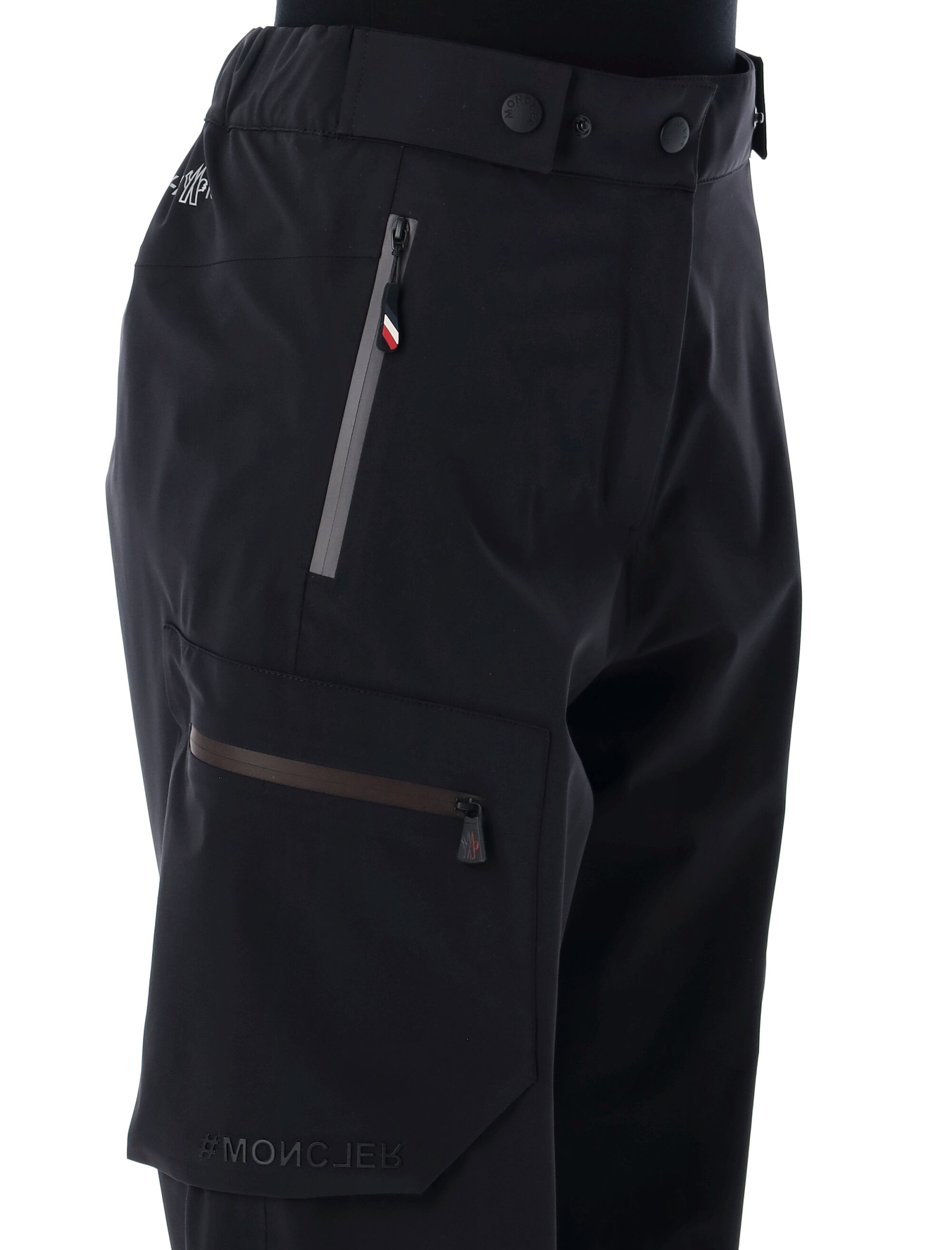Moncler Grenoble Jogging Pants In Nero