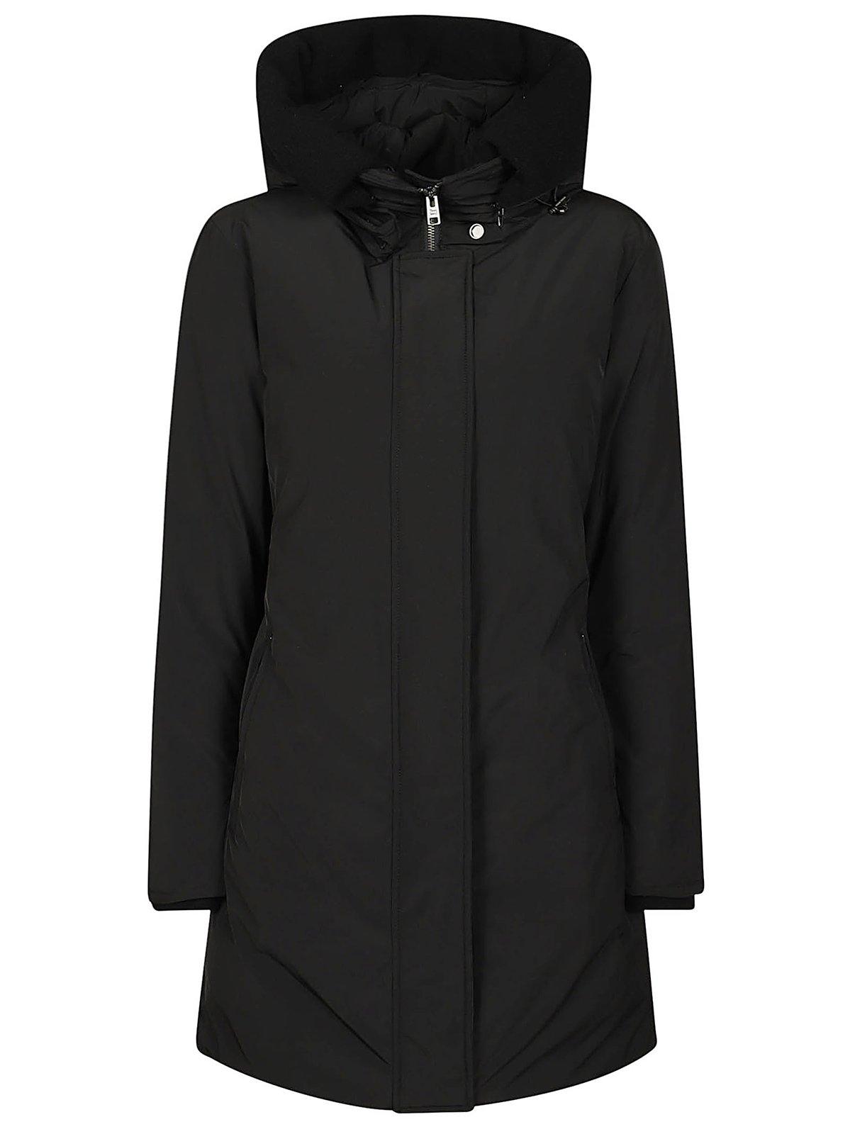 Padded Design Hooded Parka