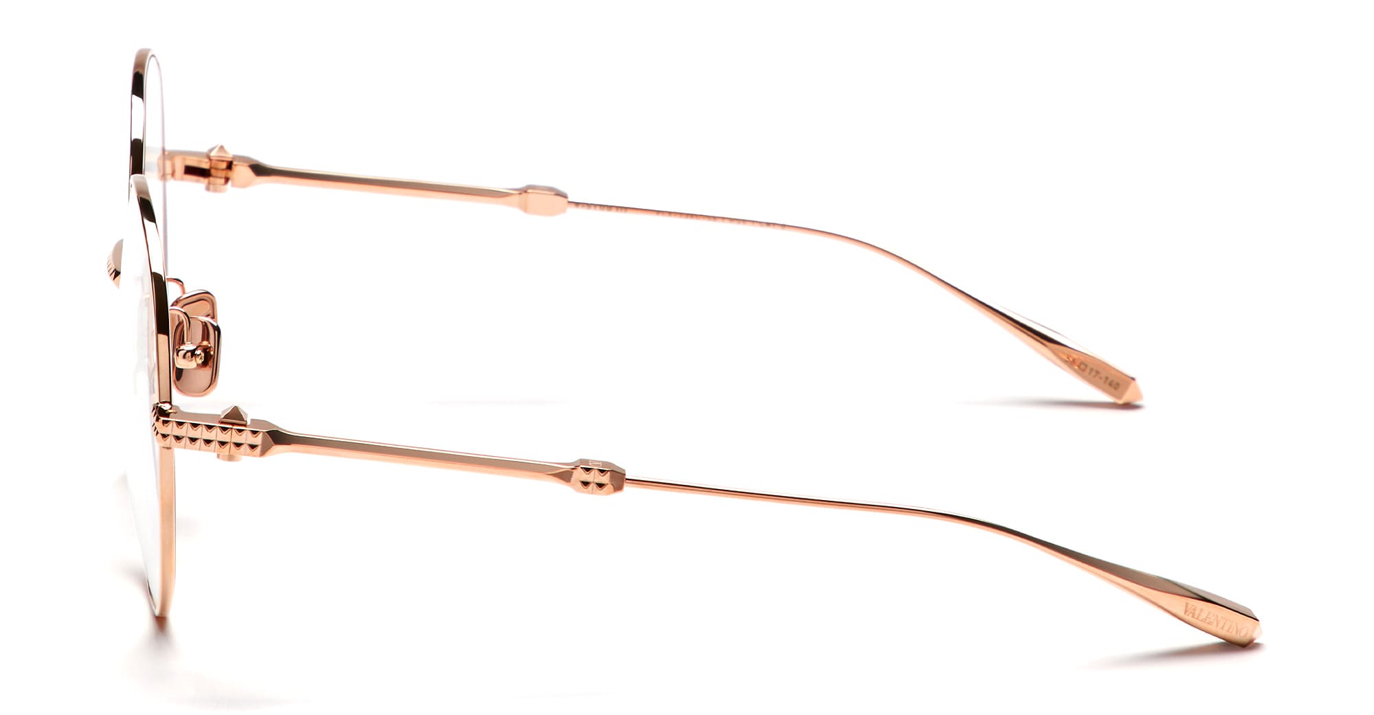 Valentino Garavani Eyeglasses In Gold