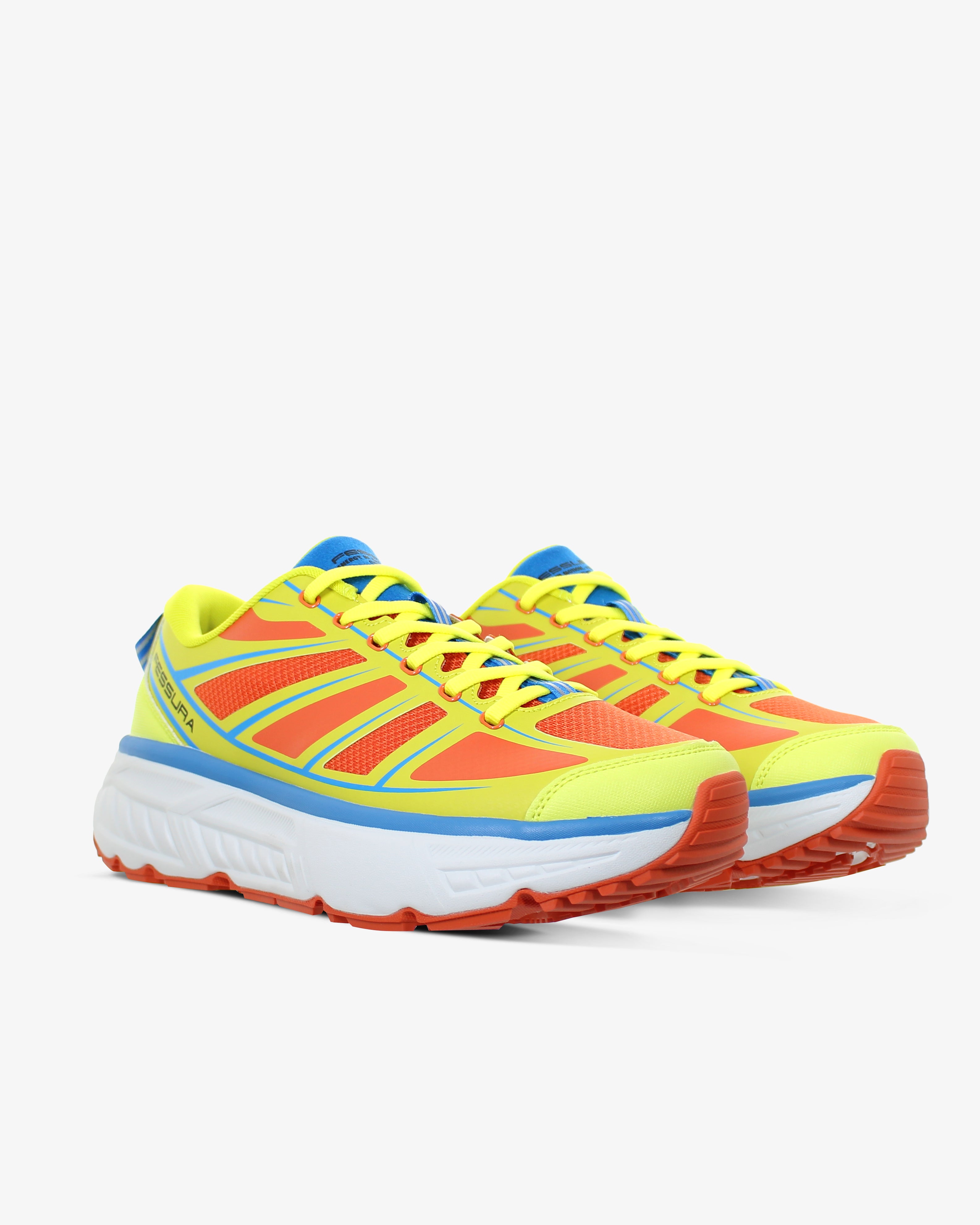 Fessura Trail Sbl E-10 Sneaker In Lime-orange