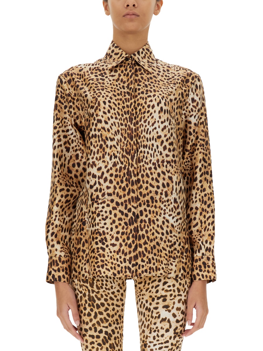 Ocelot Print Shirt