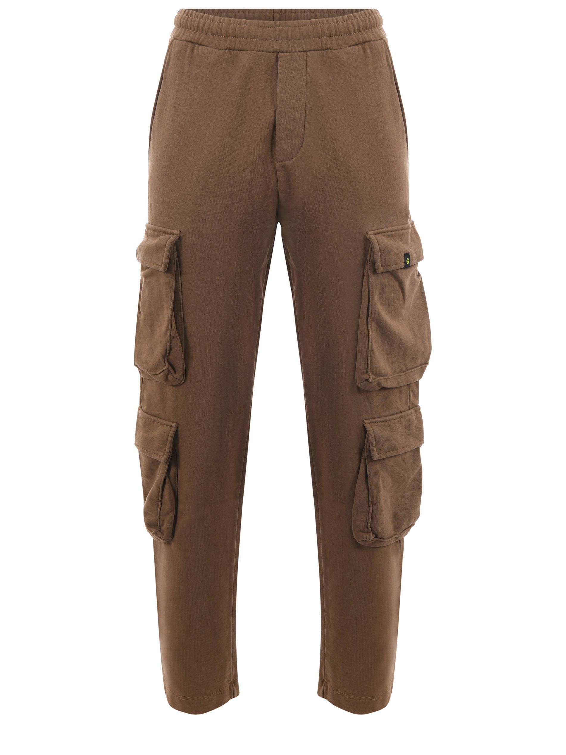 Cargo Jogging Trousers In Cotton