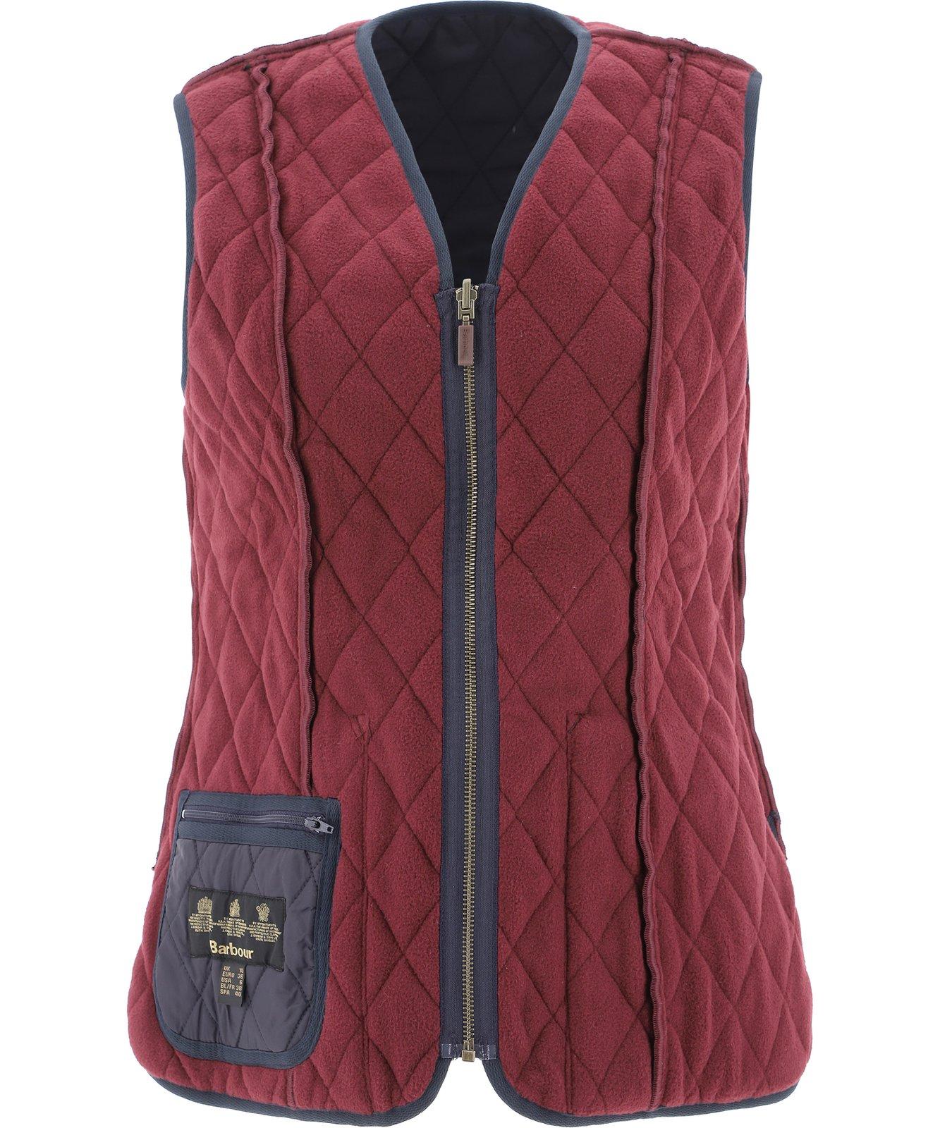 Logo Embroidered Reversible Gilet