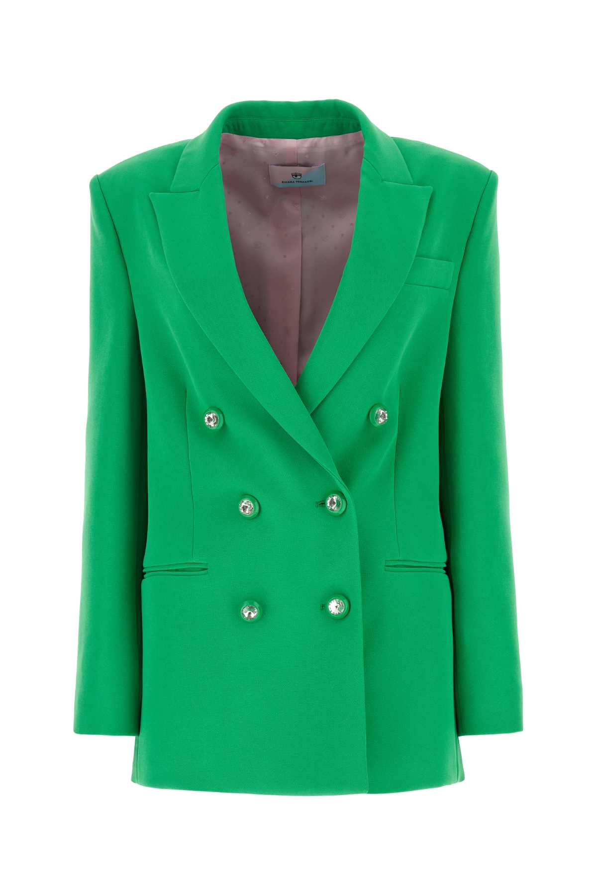 Grass Green Stretch Cady Blazer