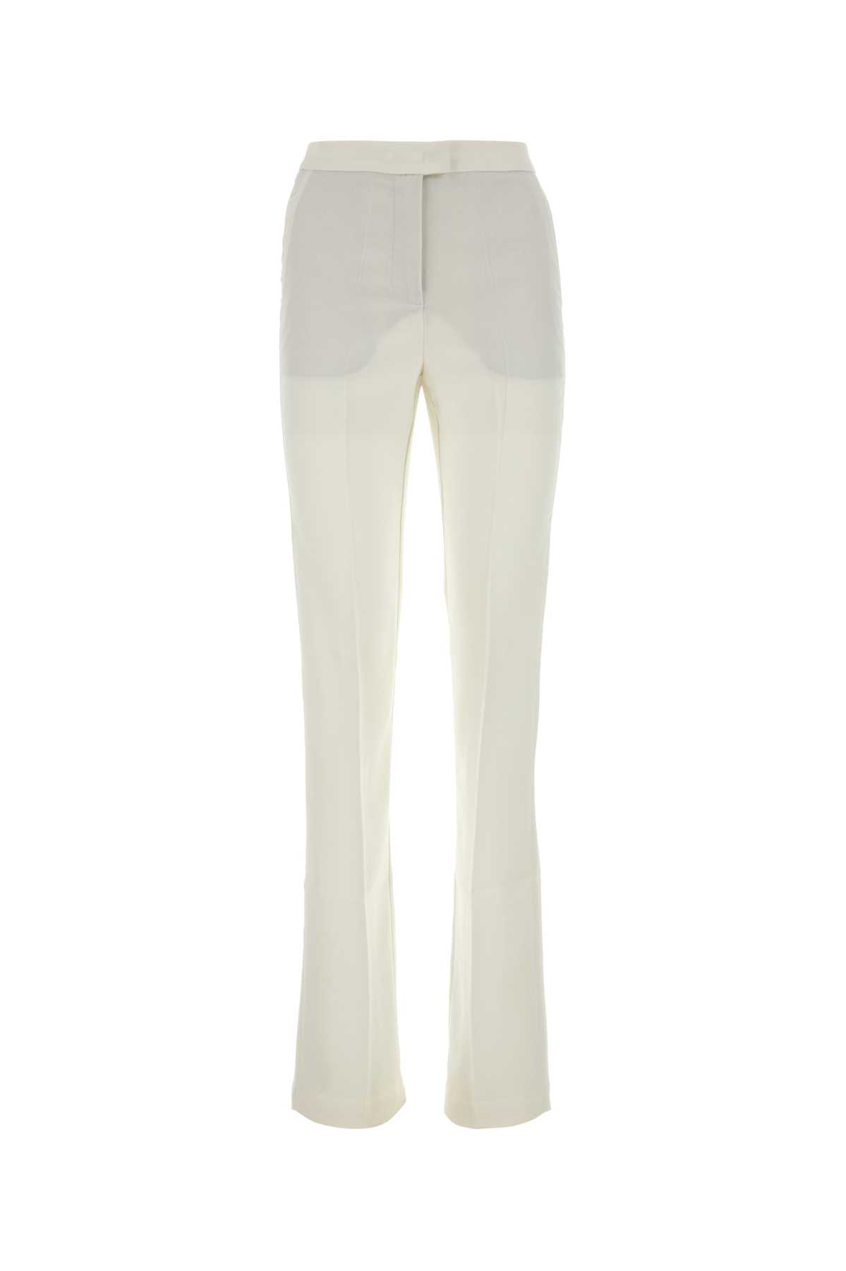 White Crepe Gladys Pant