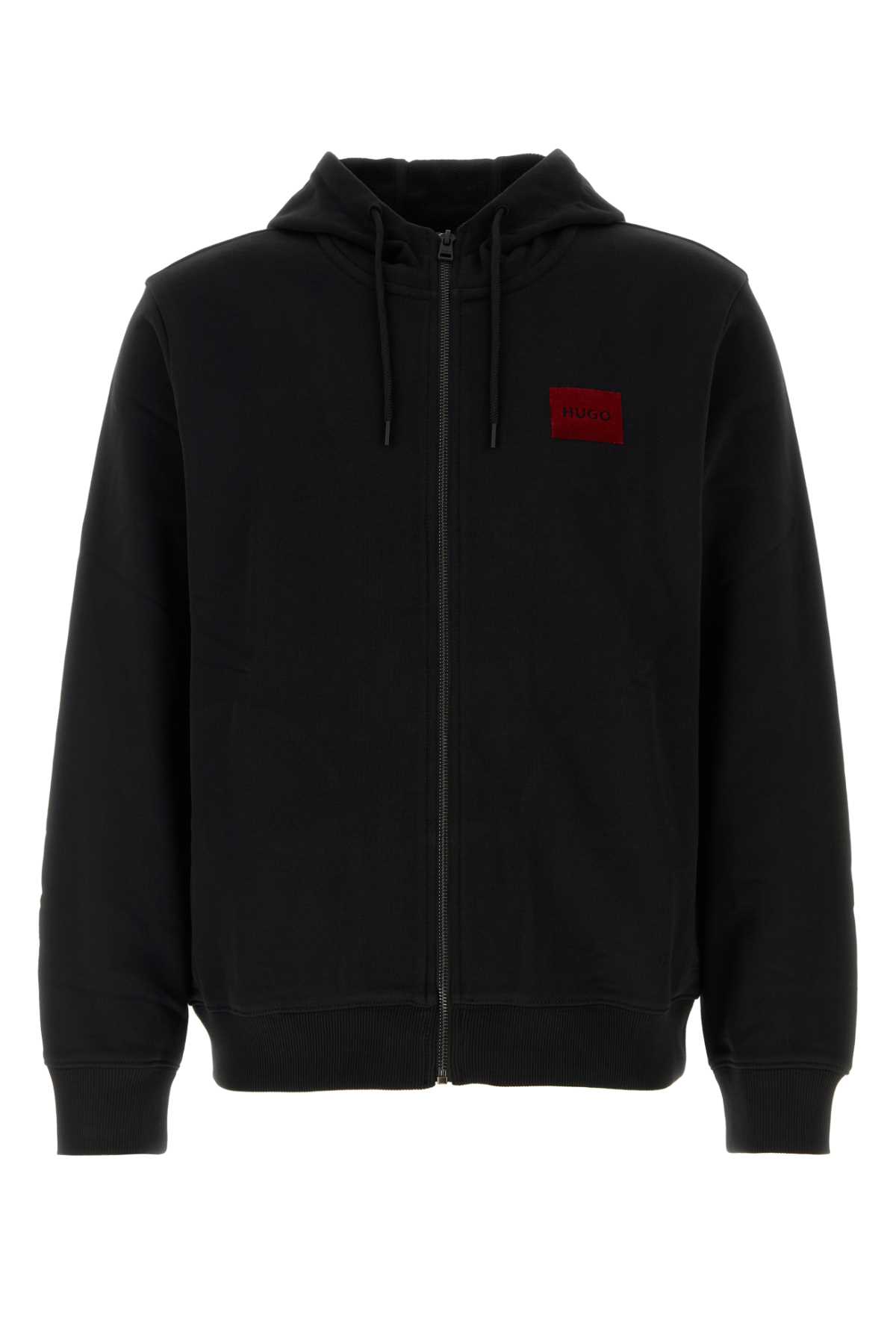 Black Cotton Sweatshirt